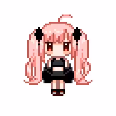 pixel art#01 Luv-chan