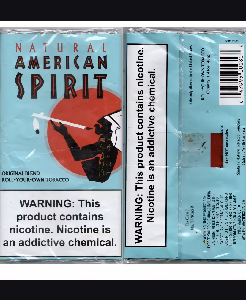american spirit loose tobacco light blue!