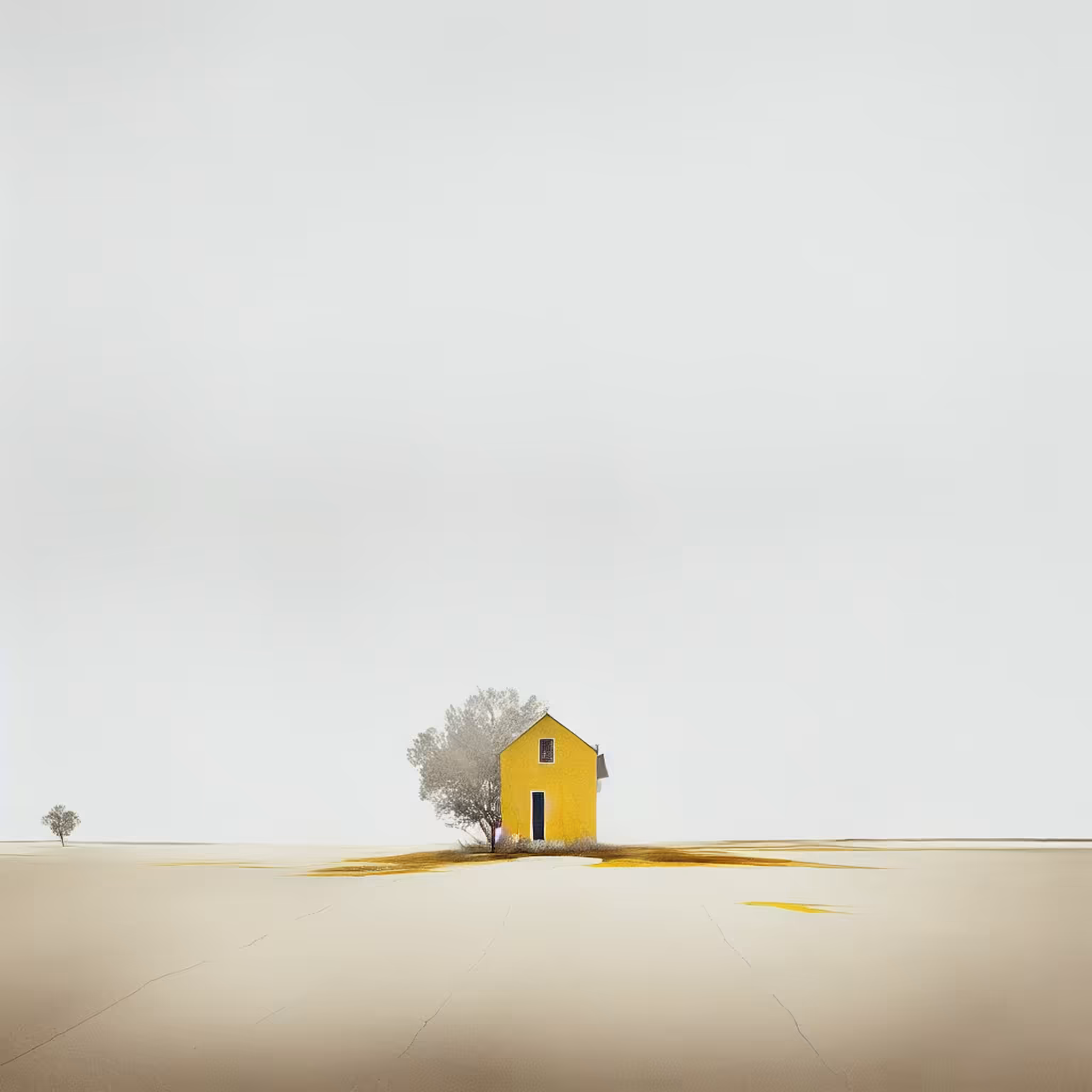 Yellow Trees and Houses - 1 #11