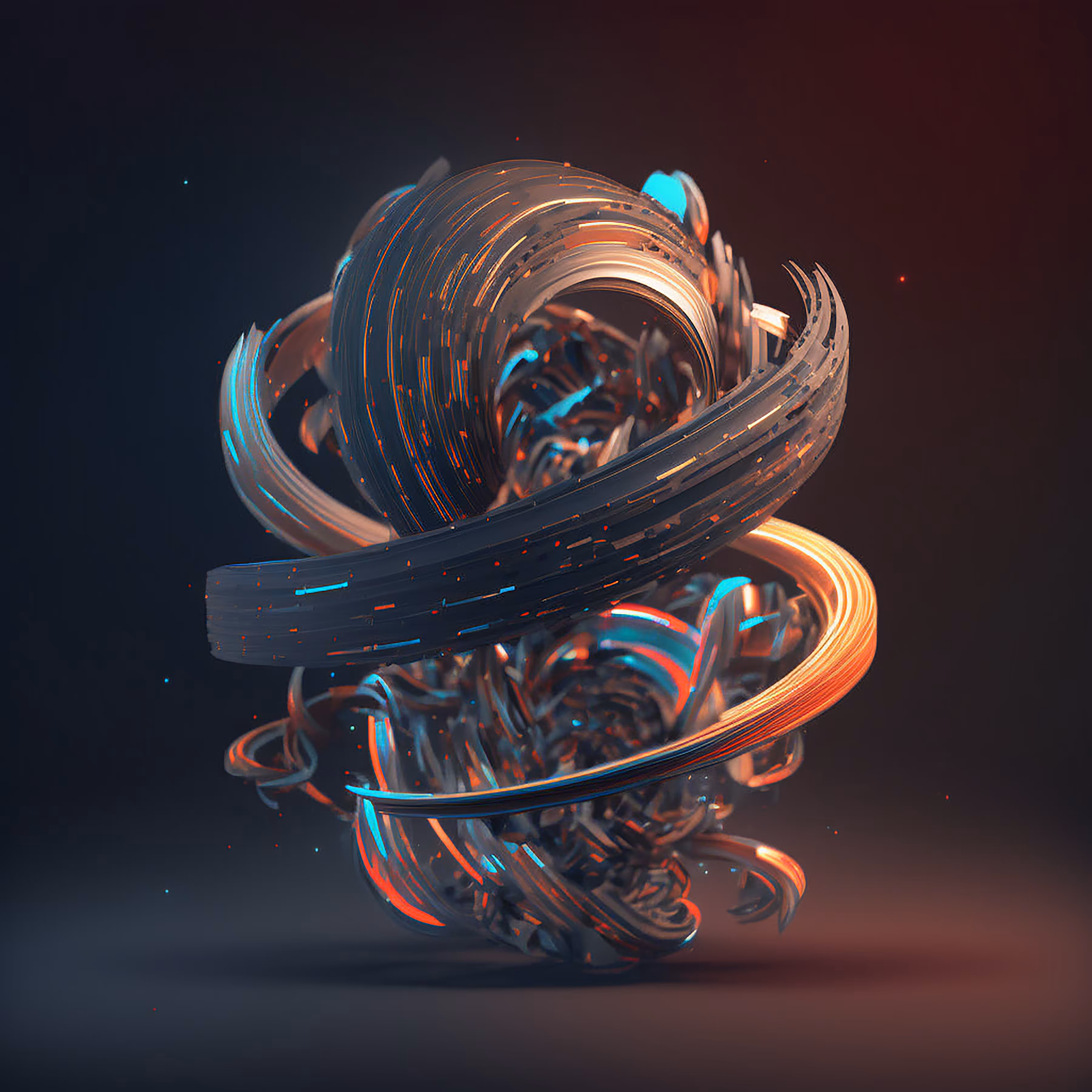 The Birth of AI Sculptures #416