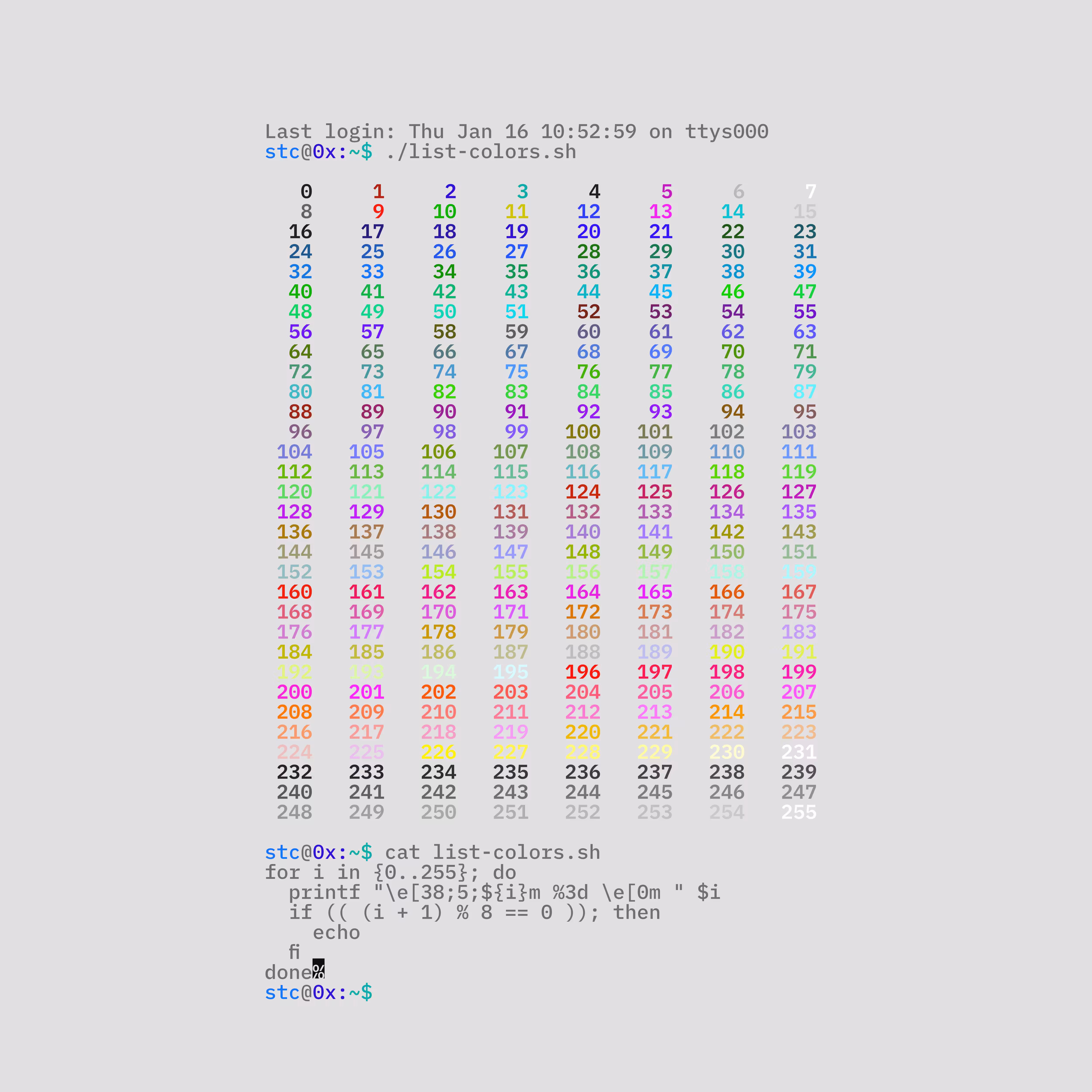 list-colors