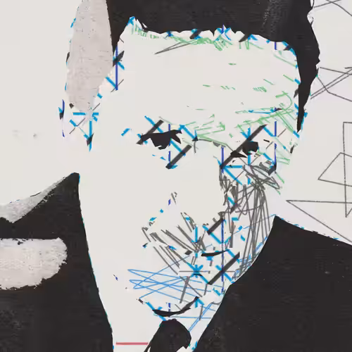 THE GENERATIVE PORTRAIT COLLECTION OF ROBERT MALLARY: Generative Portrait of Robert Mallary #661
