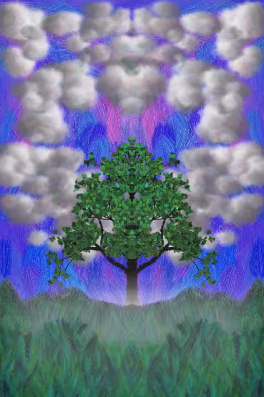 Tree and Cloud #198