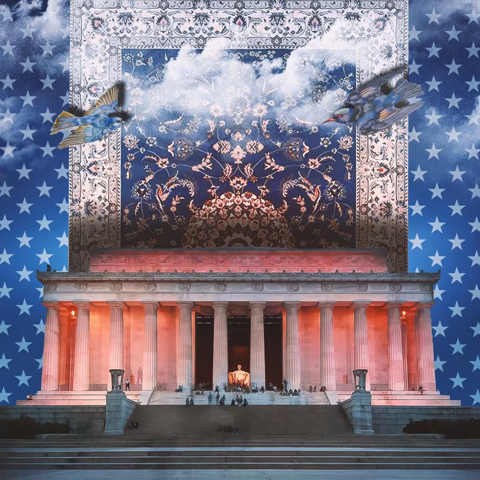 AC- American Spirit around President Lincoln Memorial