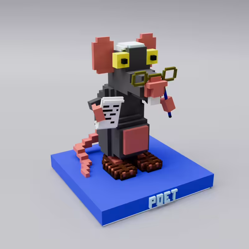 Rodeo posts: Punk Rat Next Generation 005 Poet