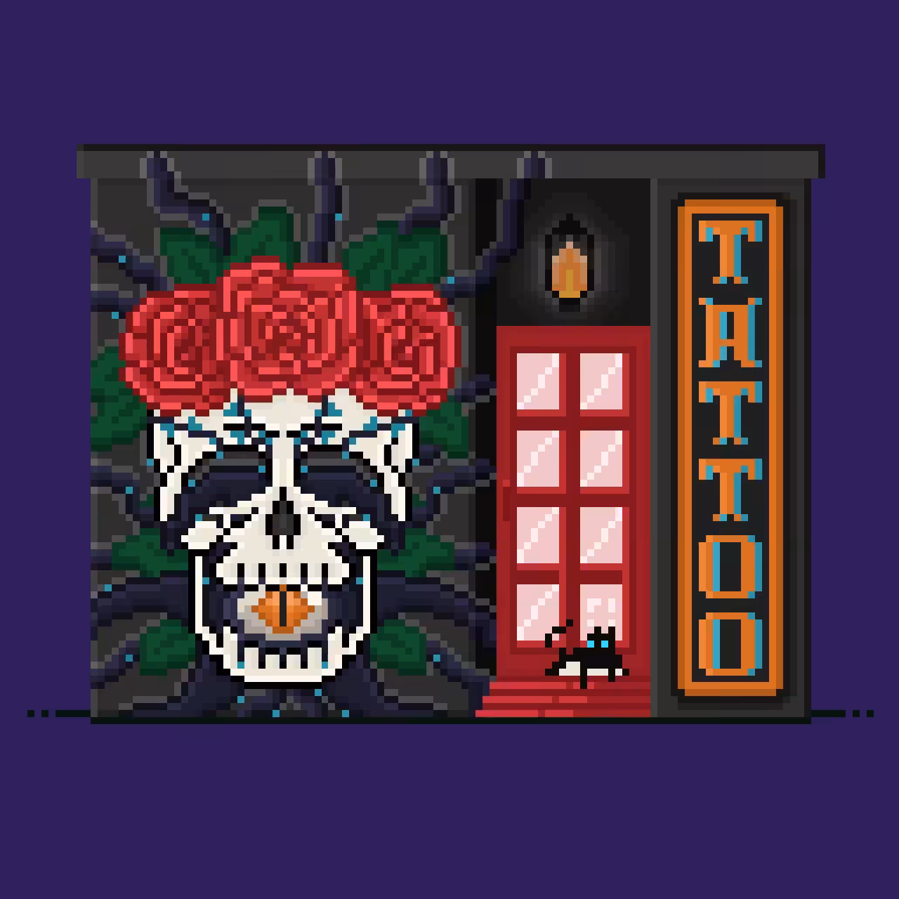 Pixicon City: Tattoo Studio #11