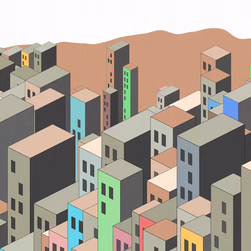 Coloured City #23