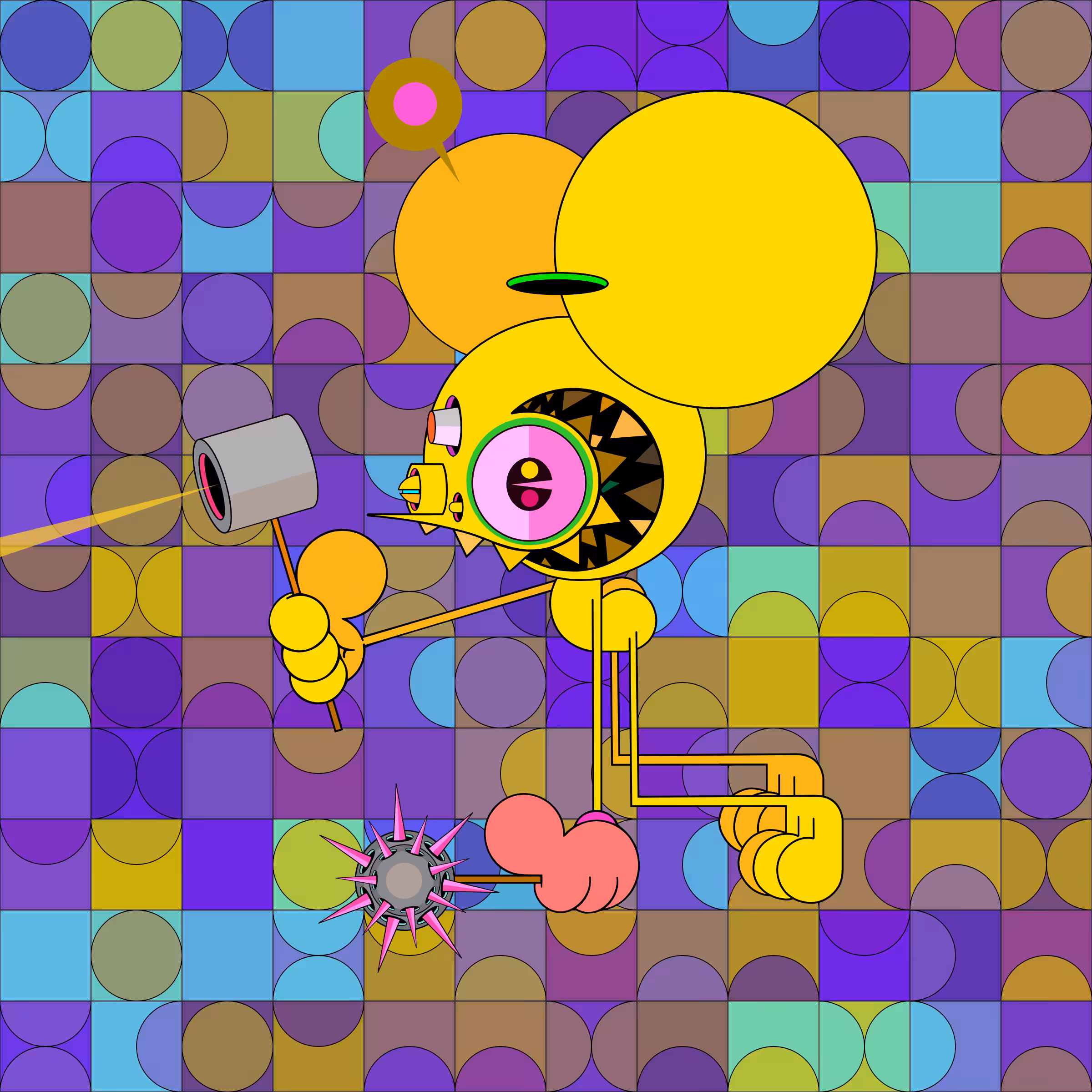 Neogen Space Monkeys #1728