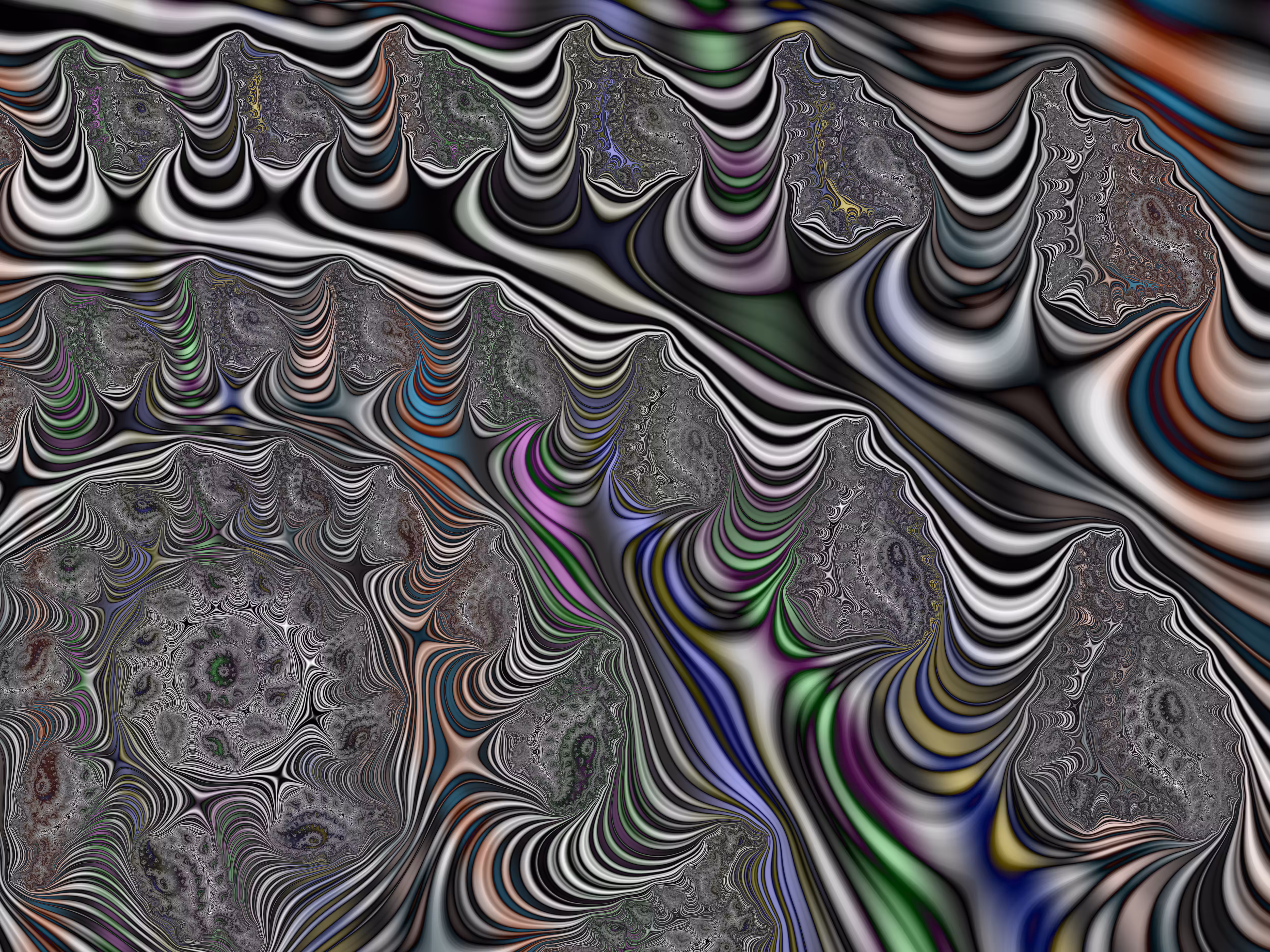 Where There's a Fractal There's a Spiral