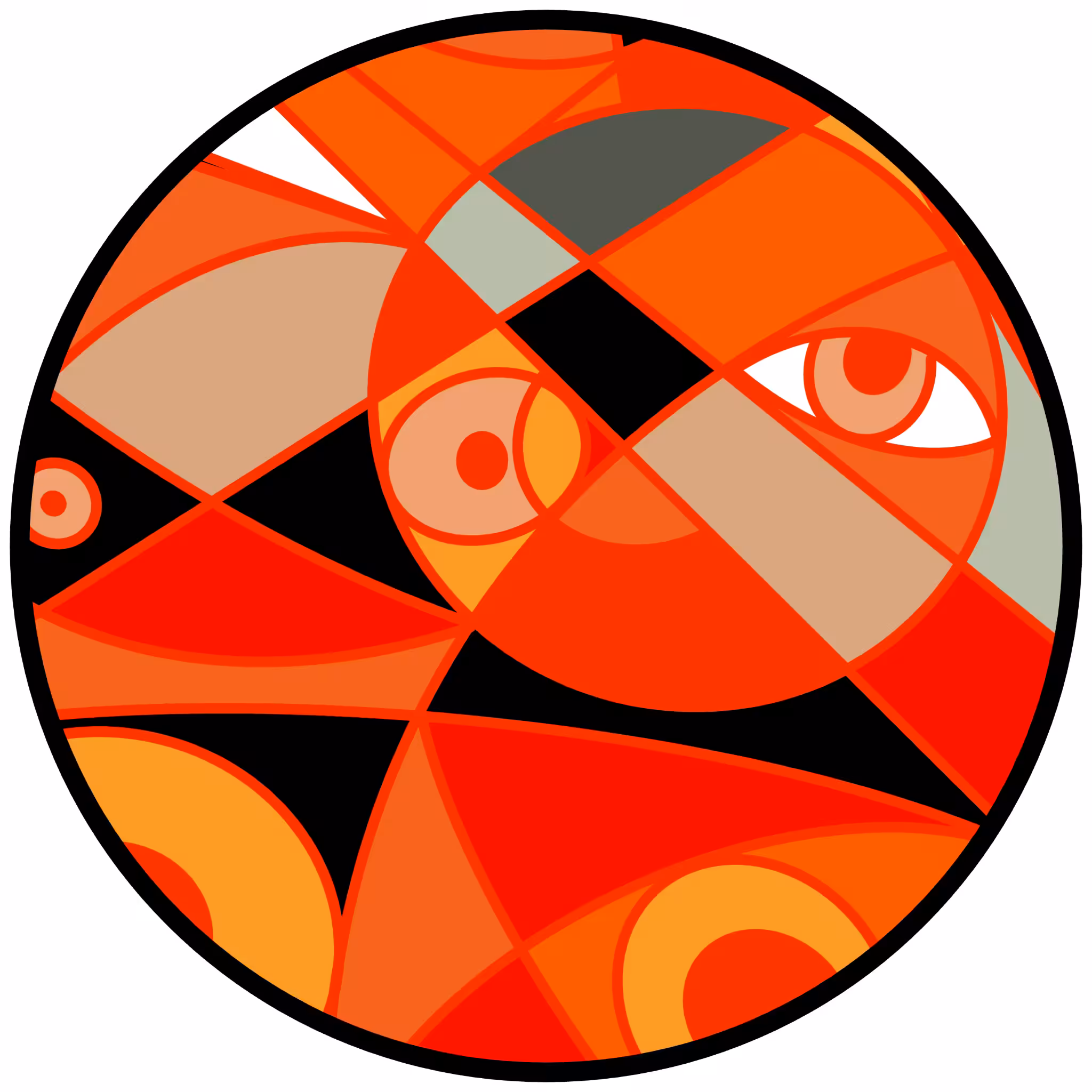 Cubist Circle 50