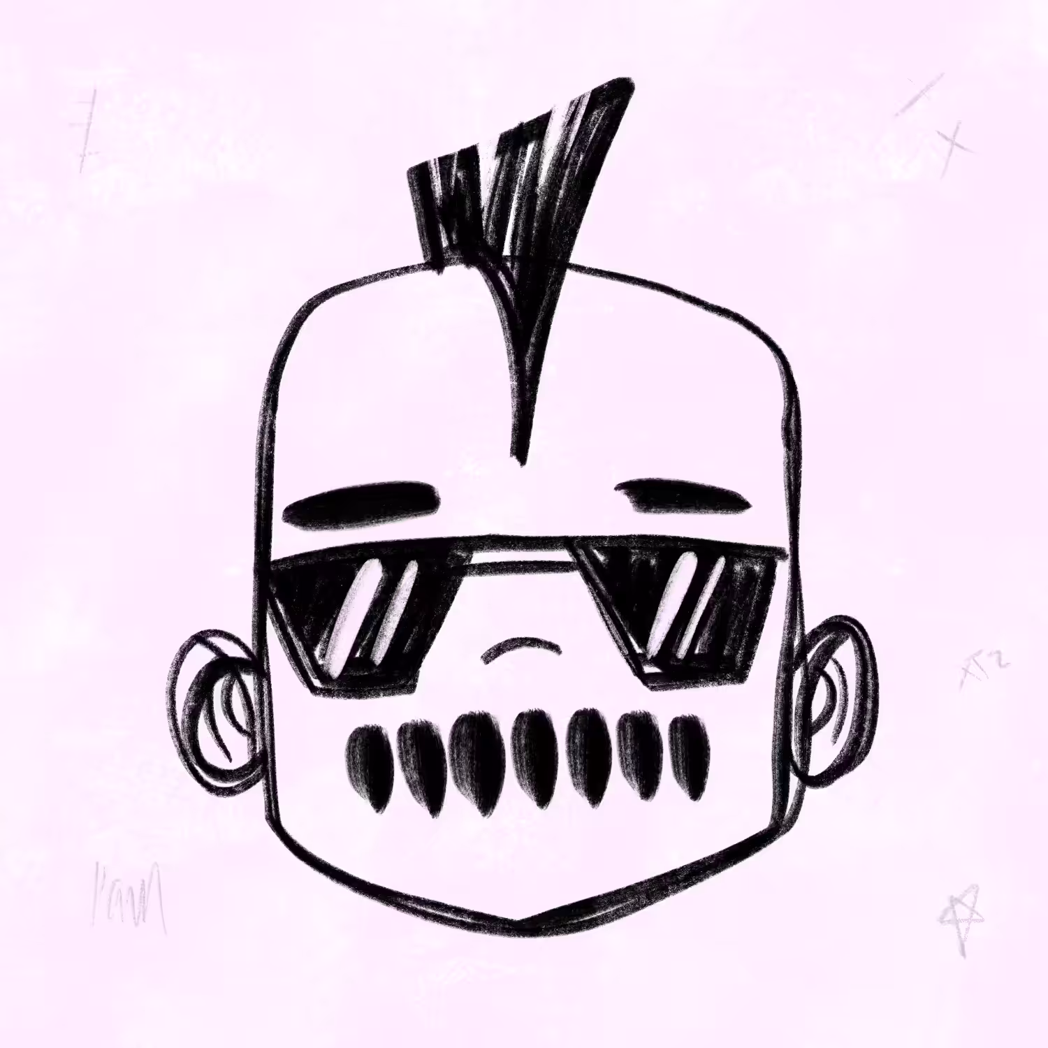 Sketchy PamPam #0176