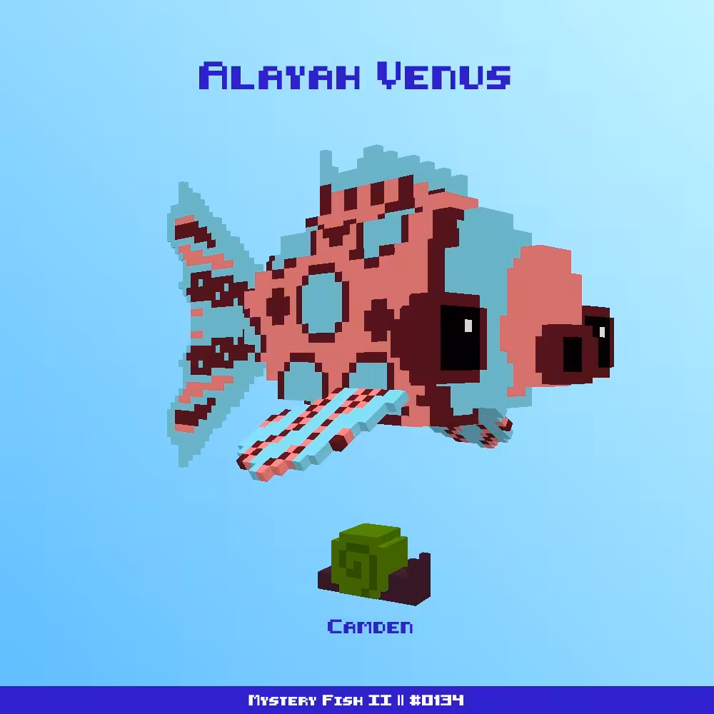 Alayah Venus :: Mystery Fish 0134/1000 