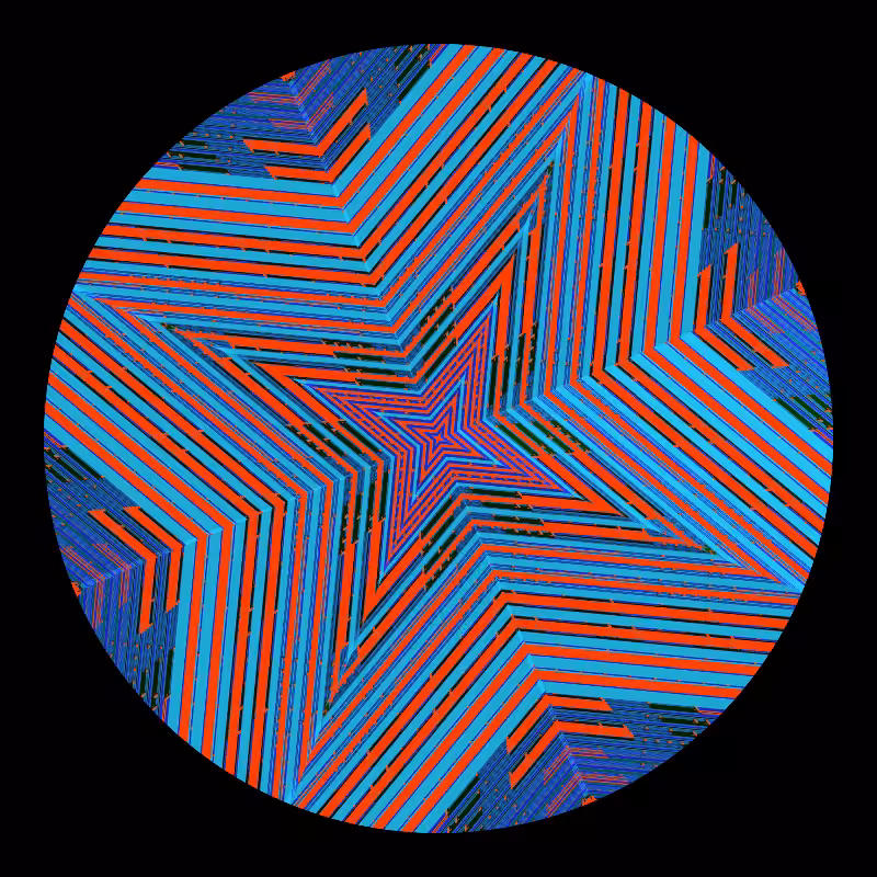 Binary kaleidoscope #190
