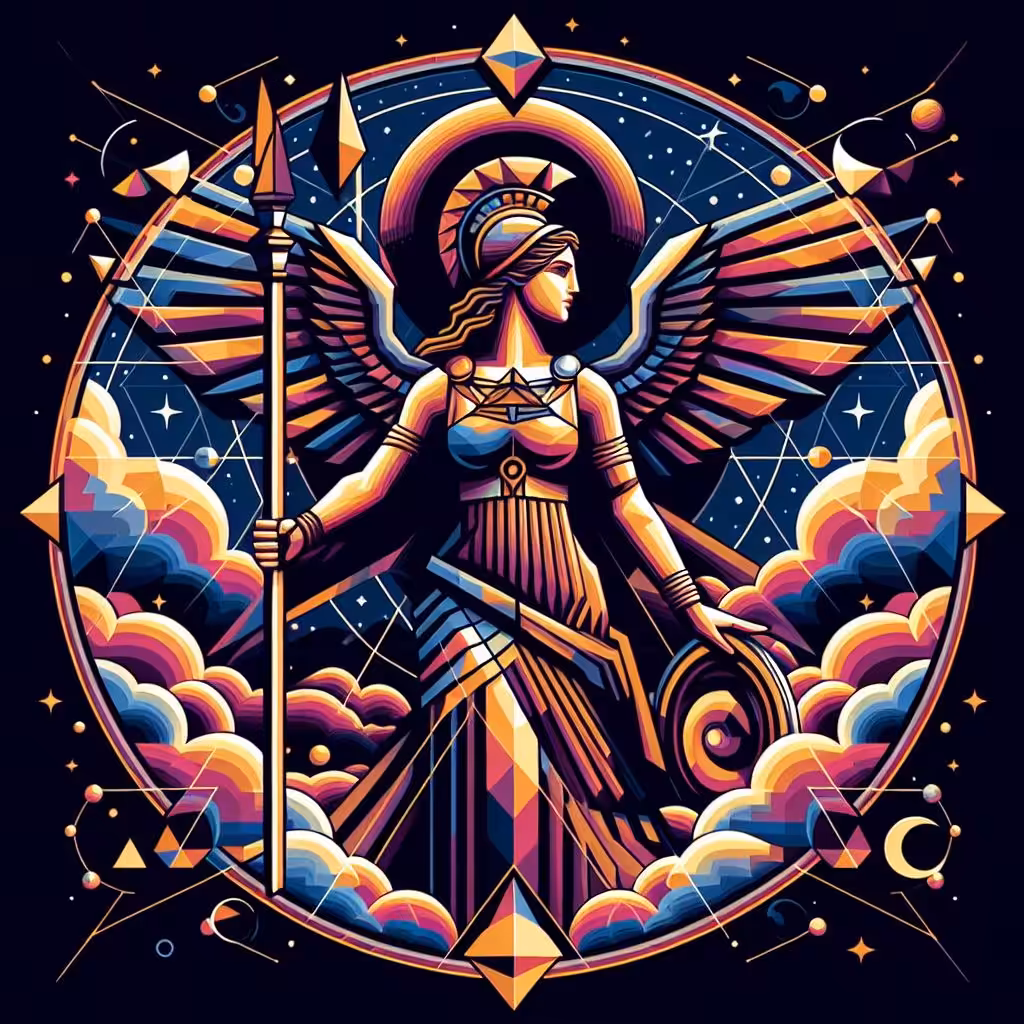 Geometric Divinity: Athena #2