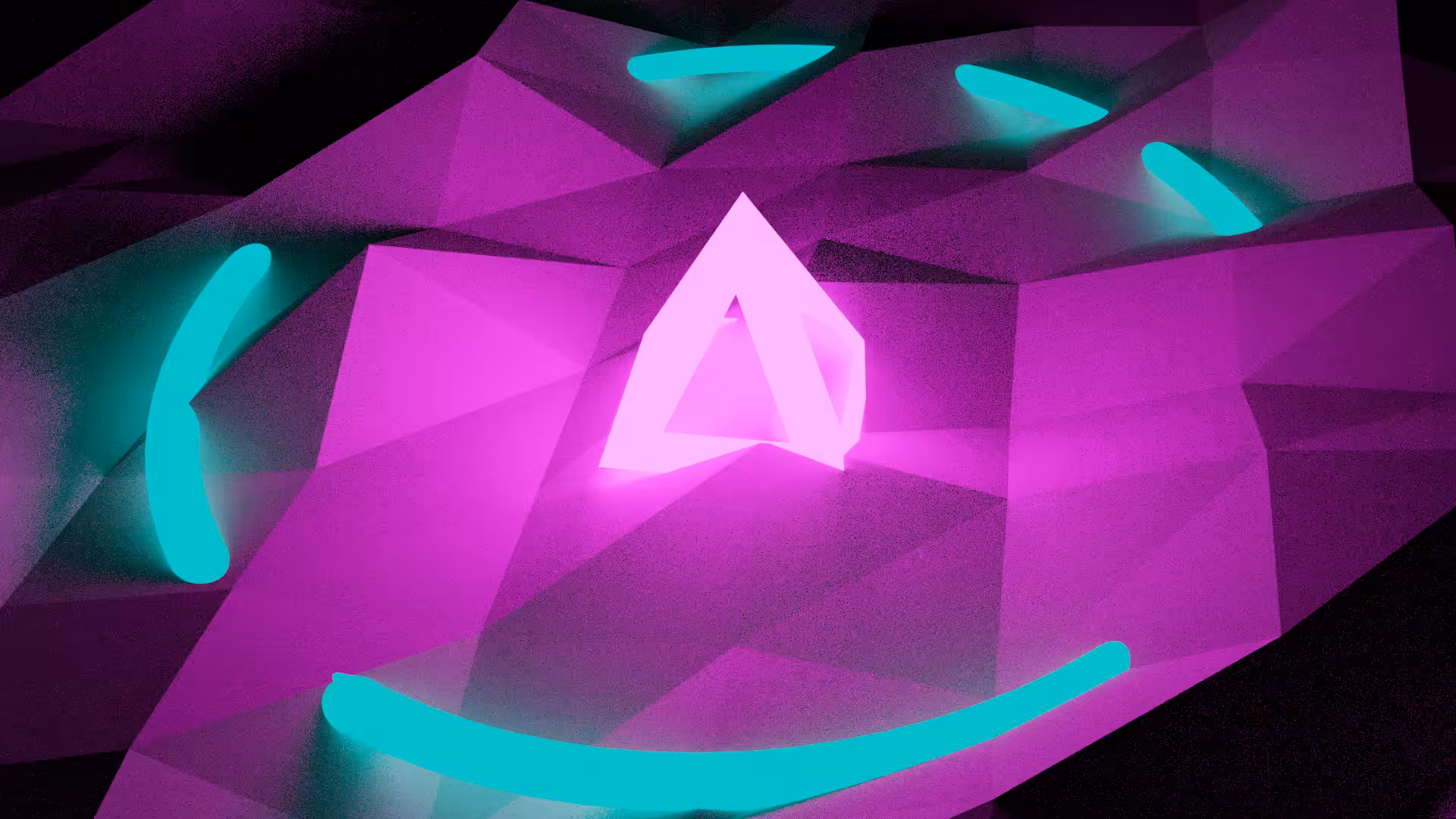 Triangle in the desert
