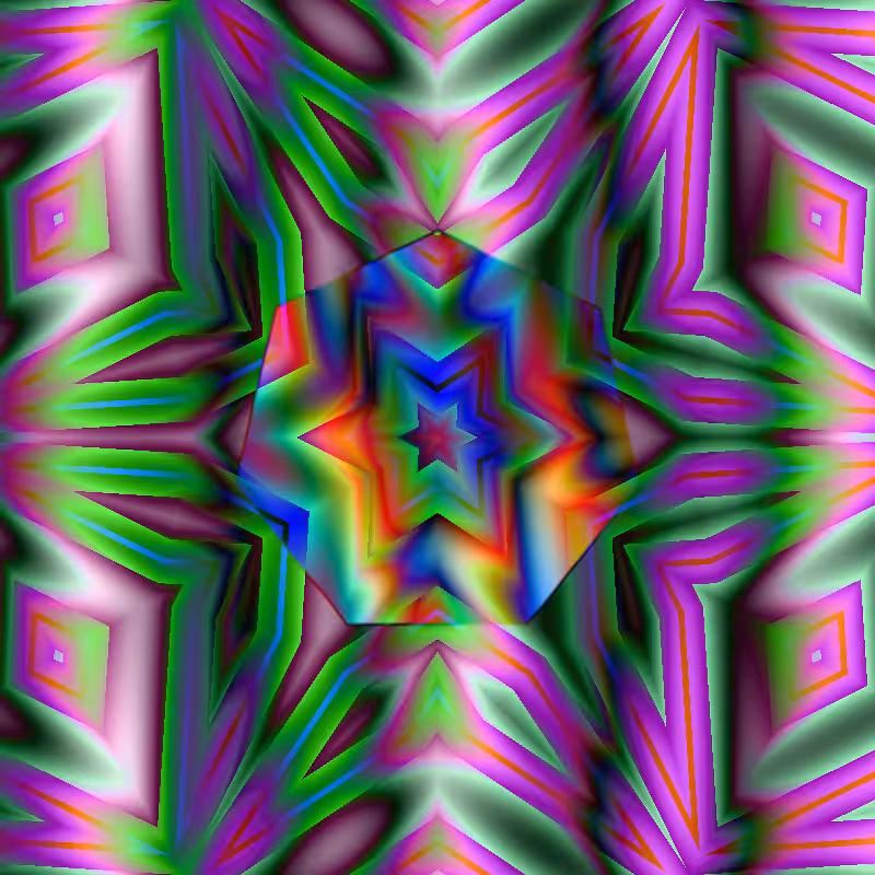 Multiple Colorful Shapes #2