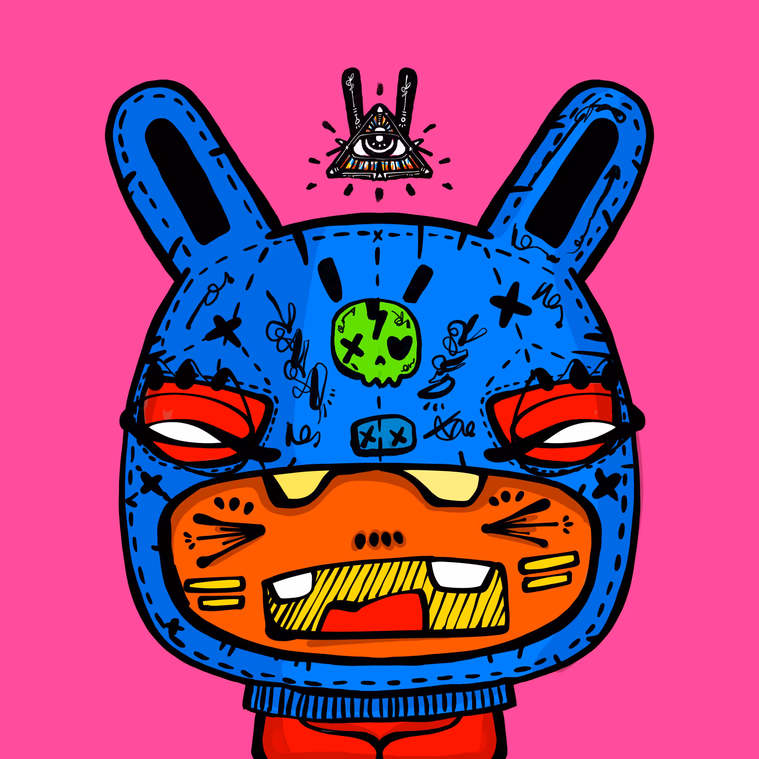 TOKYO PUNKS | BAD BUNNIES: TKP BAD BUNNY #1093