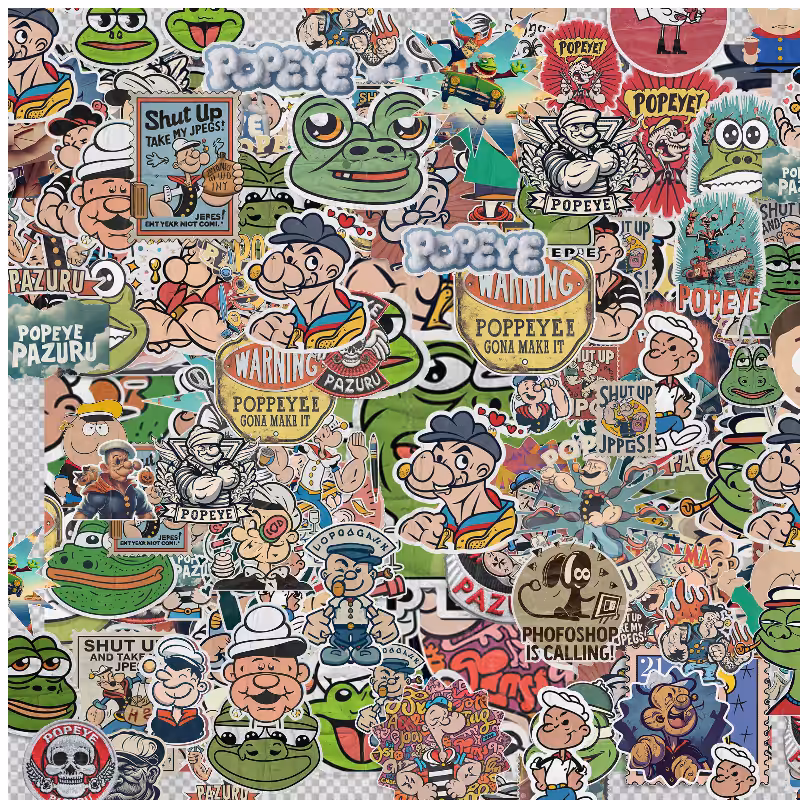Sticker addict: PEPEYE #11