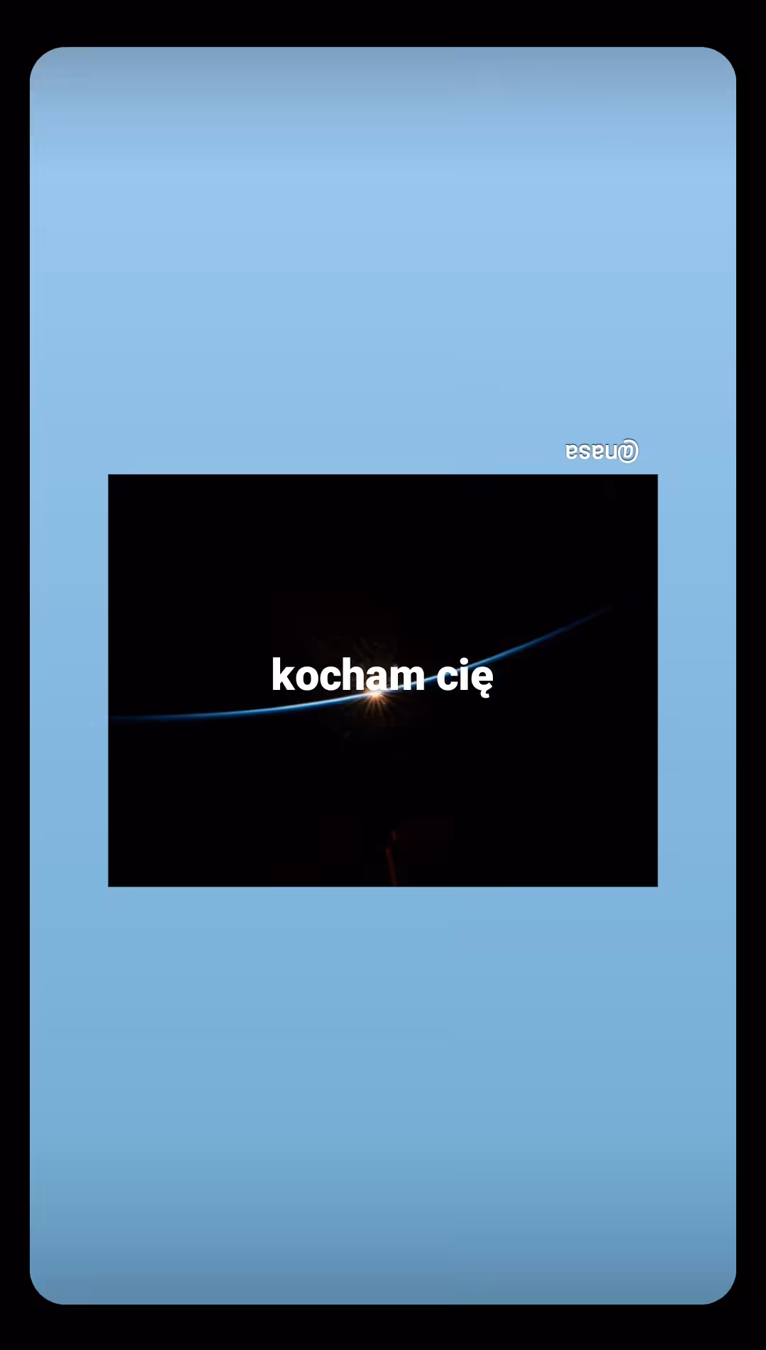 kocham cię