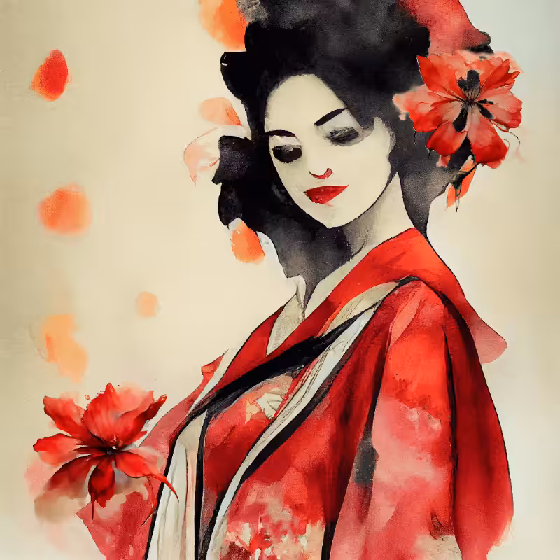 Sad Geisha #4