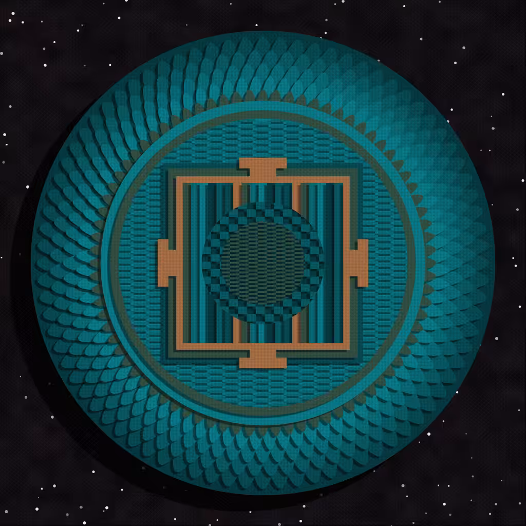 Paper Mandala #187