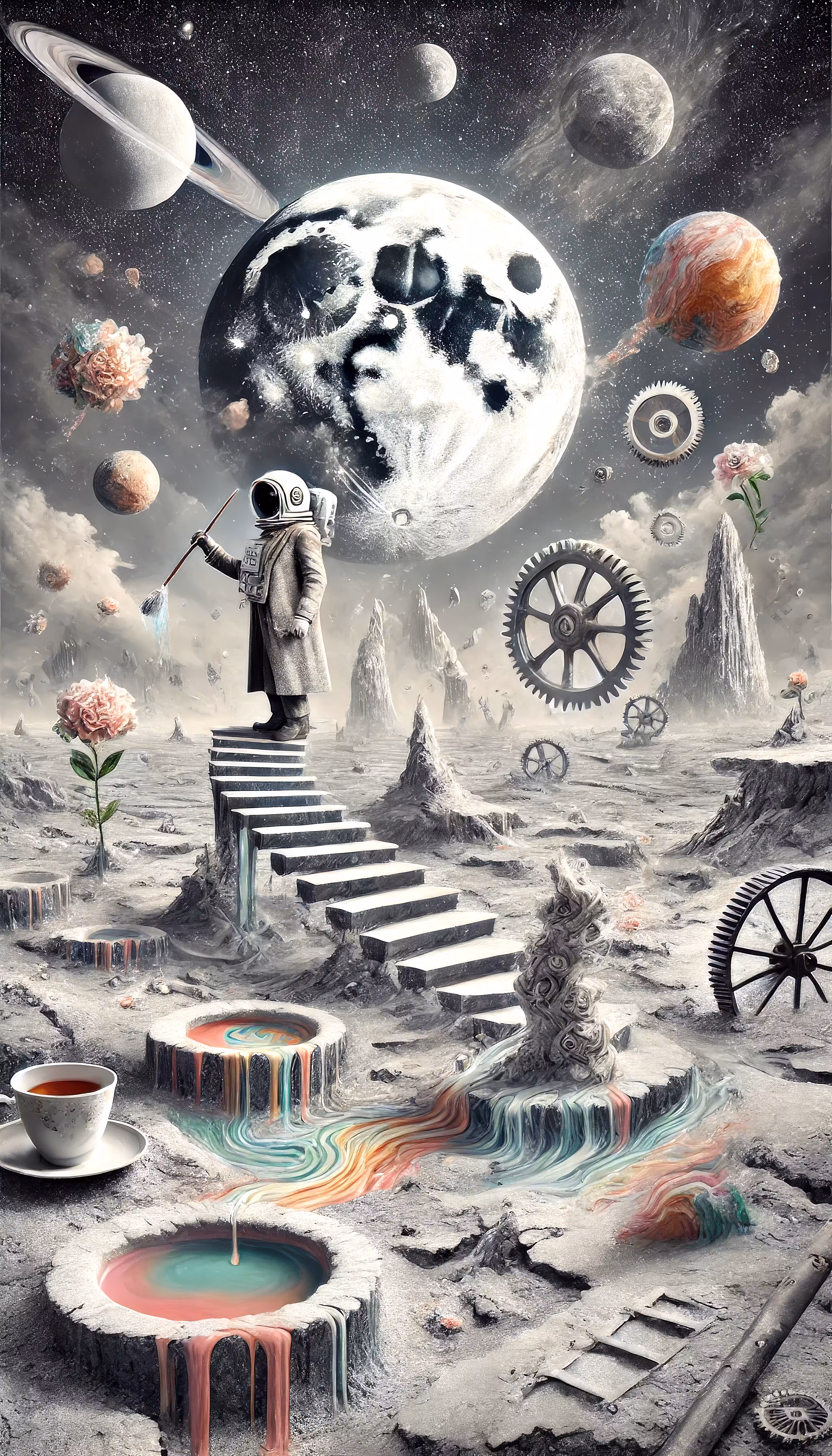 The Moon Painter and the Tea of Infinity