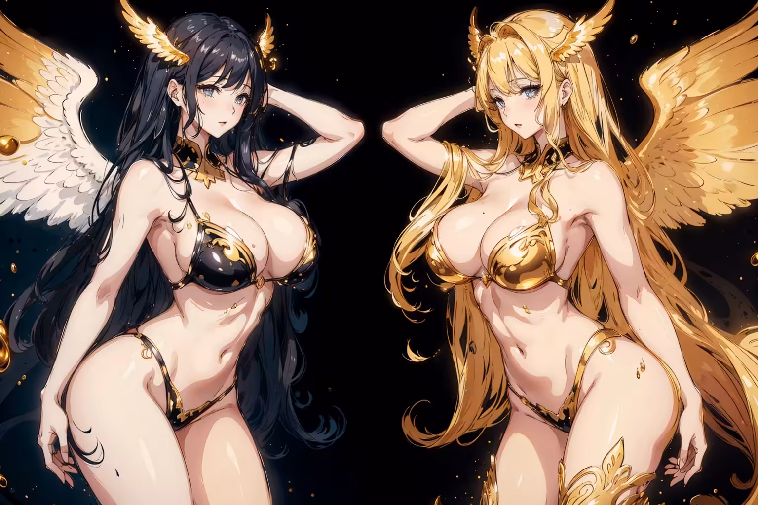 Divine Angels of the Sun and Moon