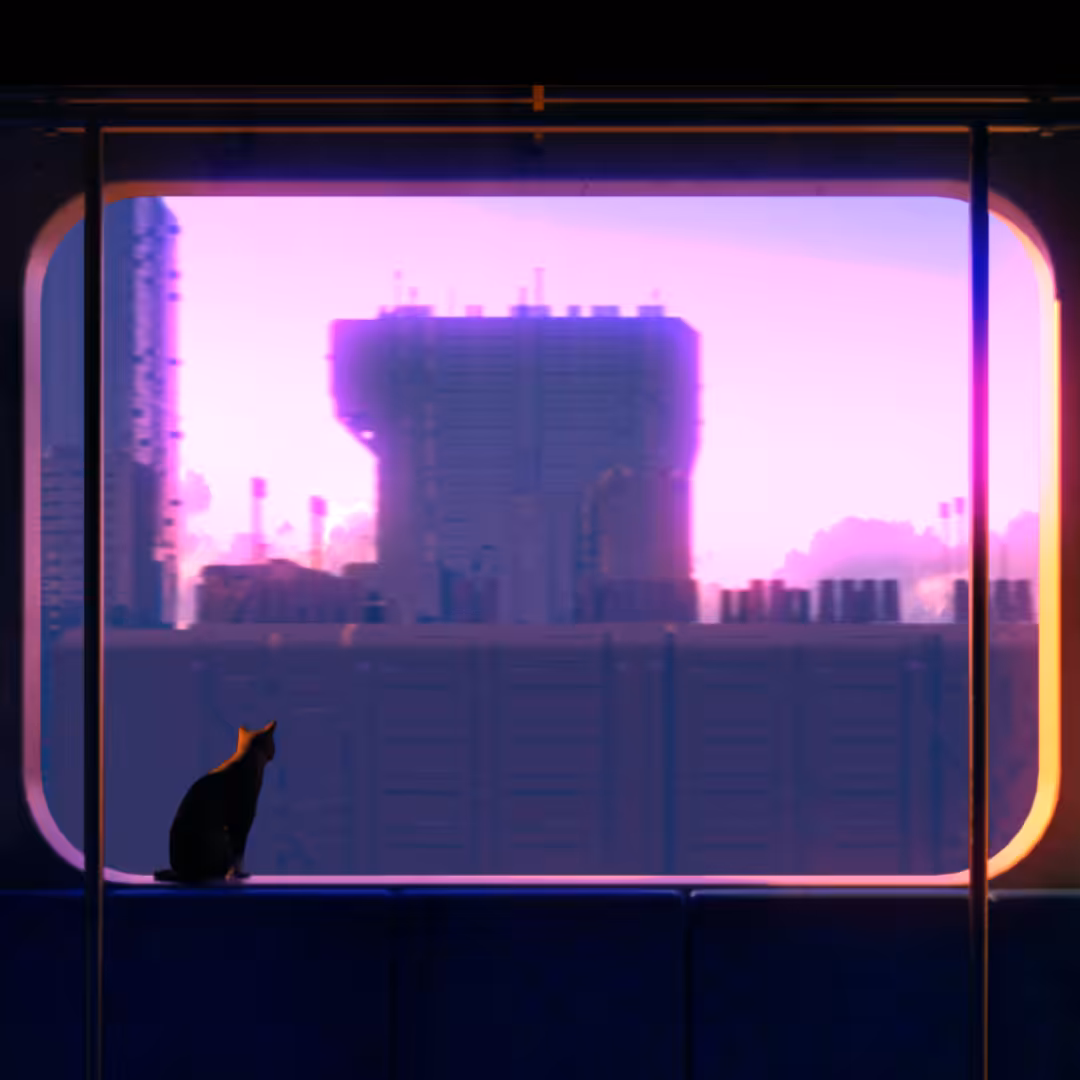Window Megacity Train