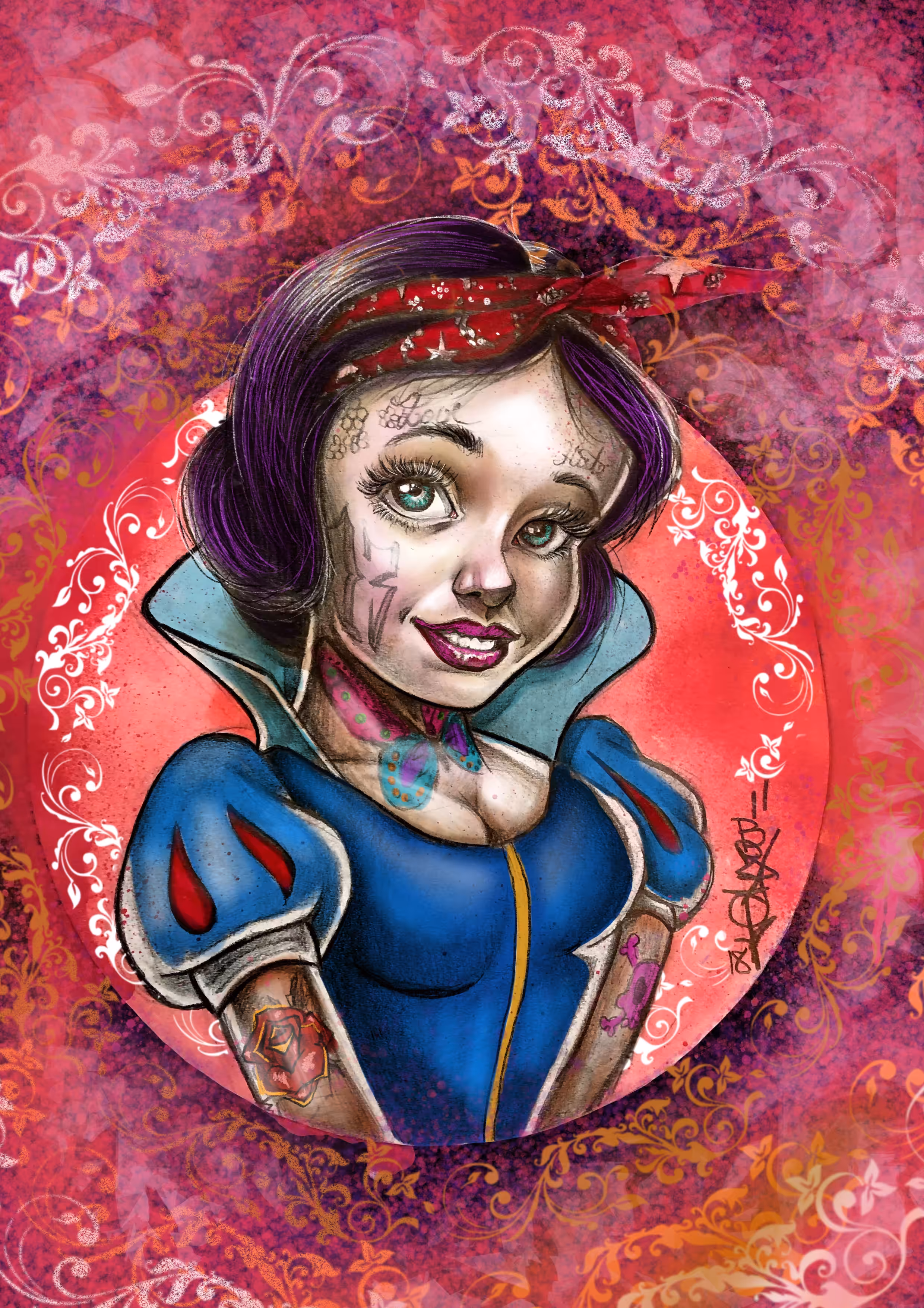 Inked Snow White