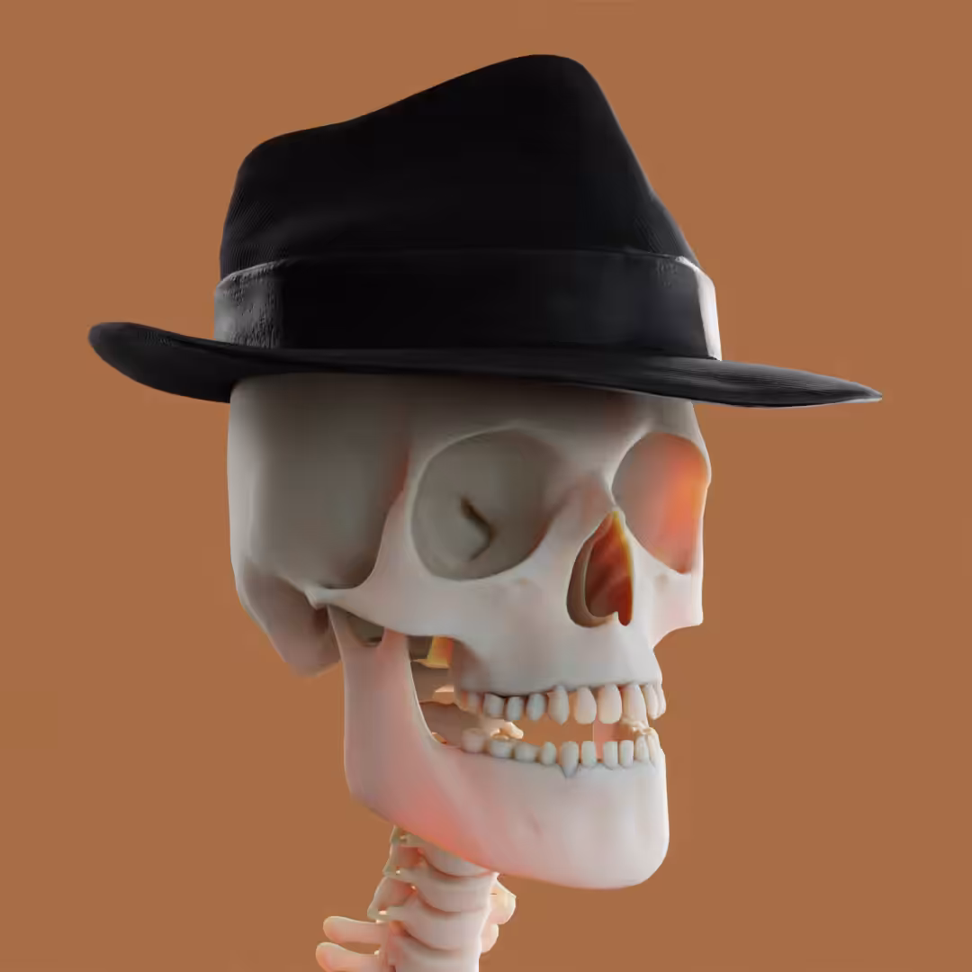3D Skull Punks: Skull Punk #207