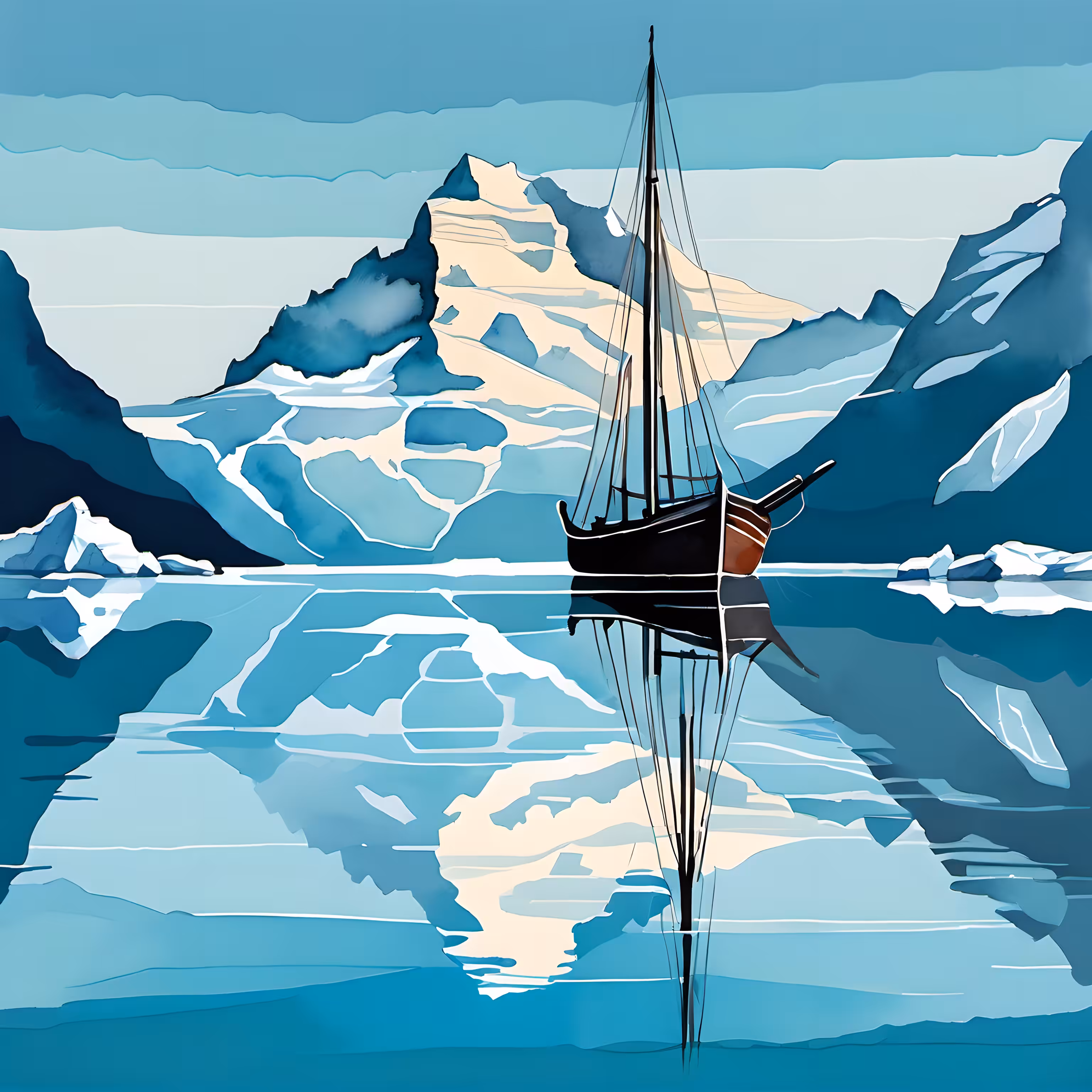 Glacial Lakes #1