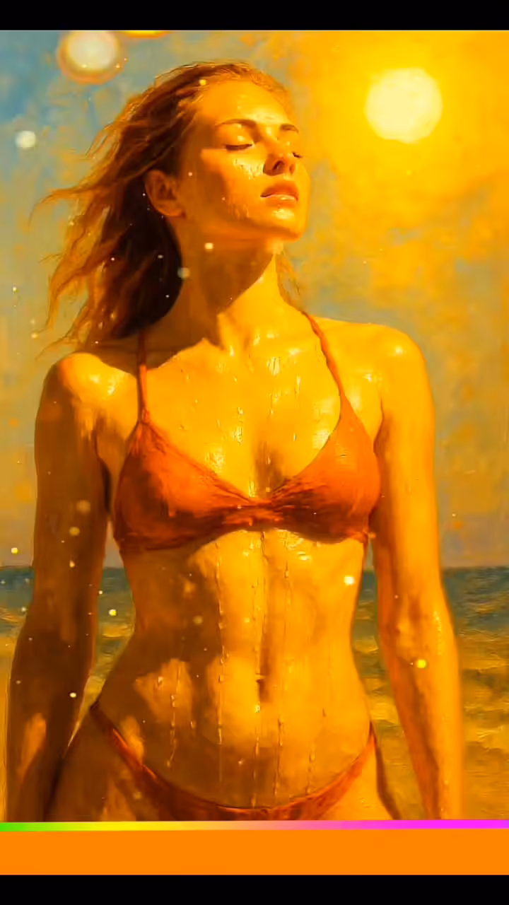 NFTs Music Art: Sweat on Fire