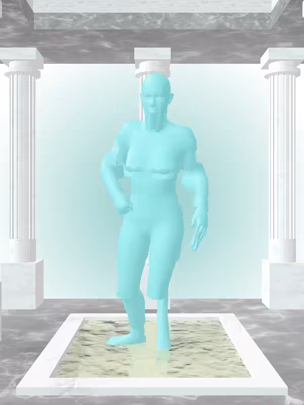 HeavenComputer: The Injured Minty Green Woman #4405