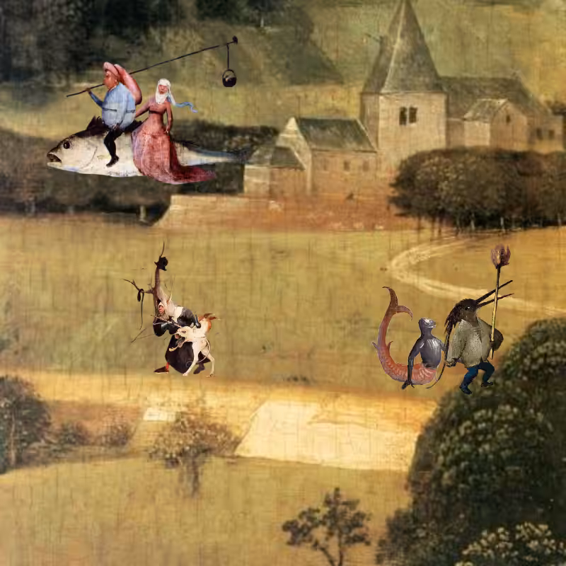 Bosch`s Creatures #136