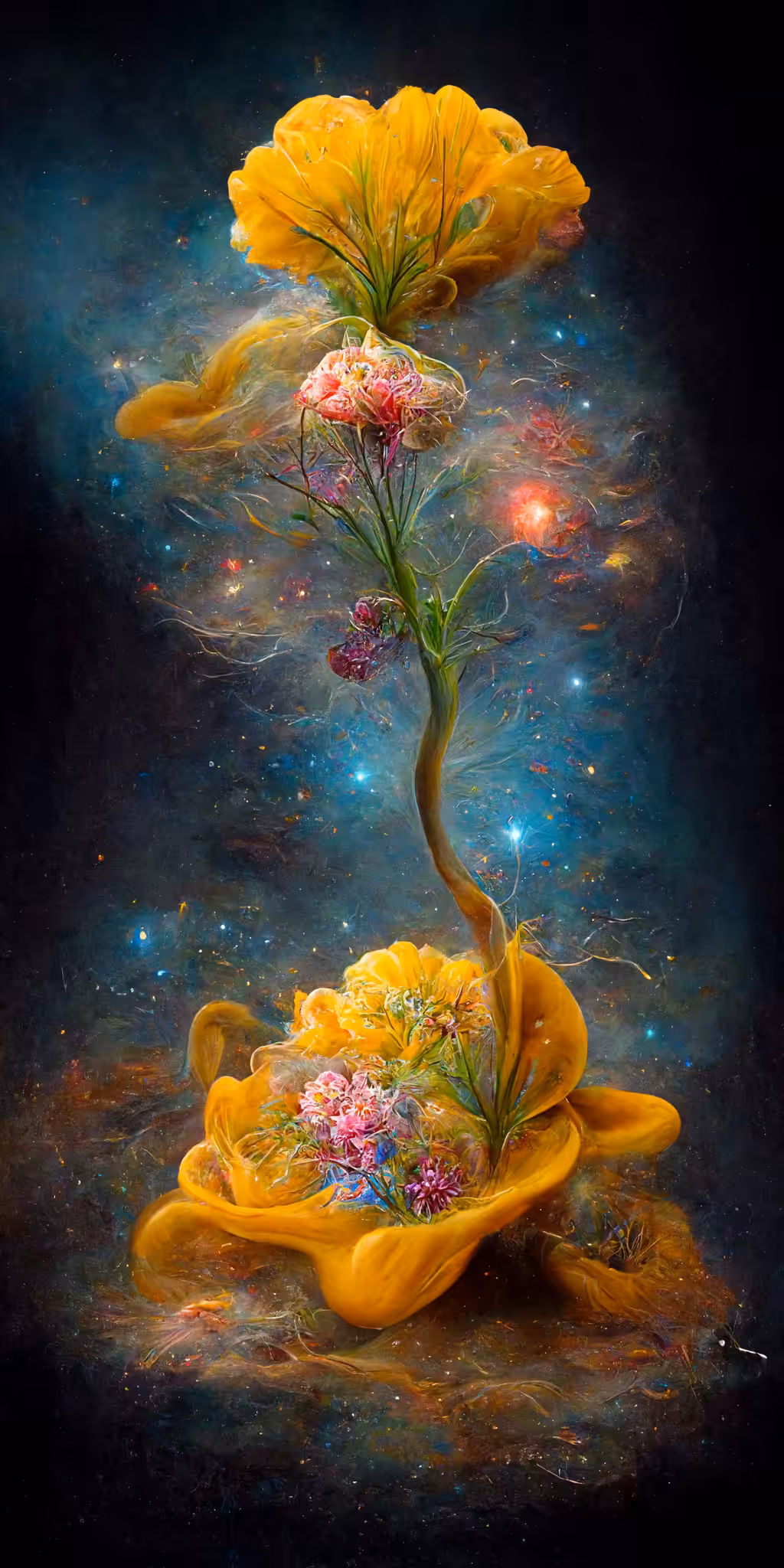 Cosmic flower II