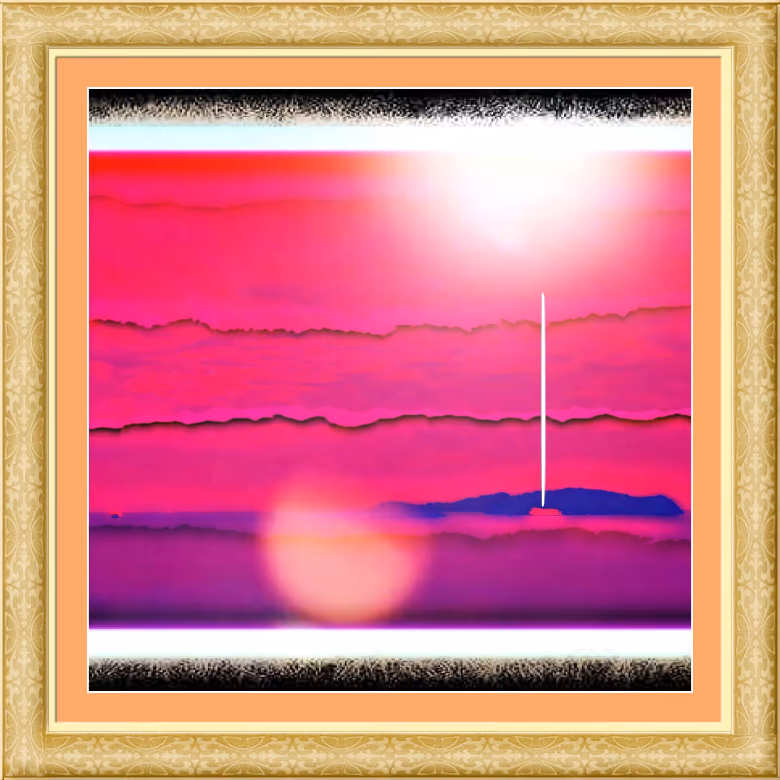 Lines Ship Pink