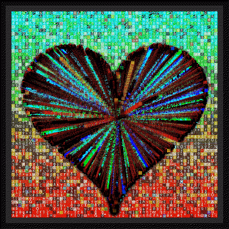 [heart/ascii.glitch] #7