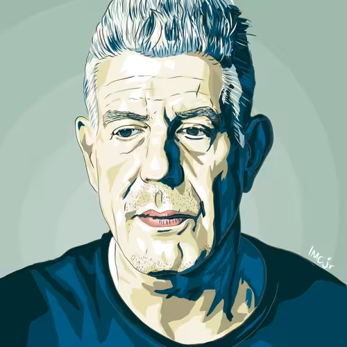 Anthony Bourdain Portrait #3