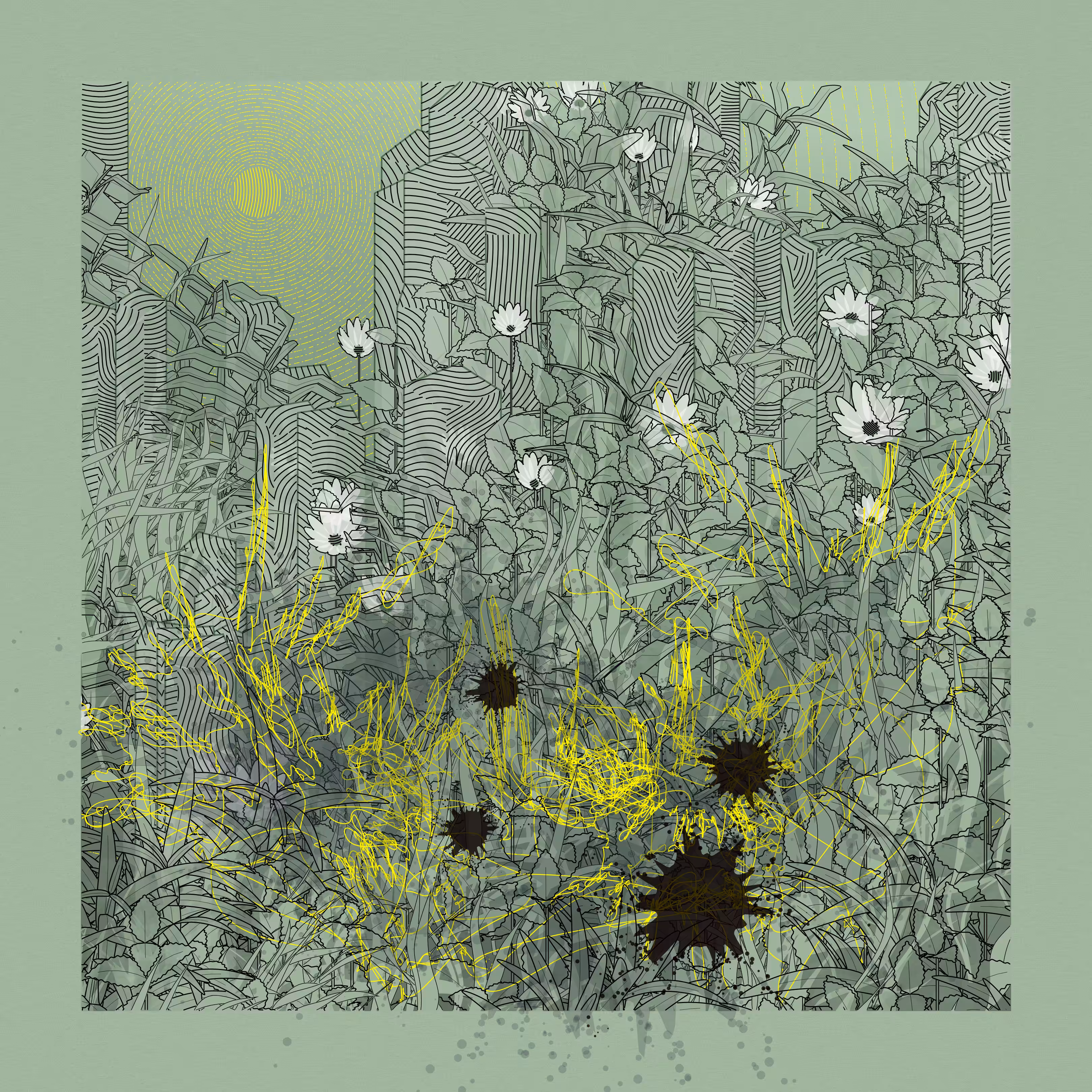 Landscape with Carbon Capture #1700