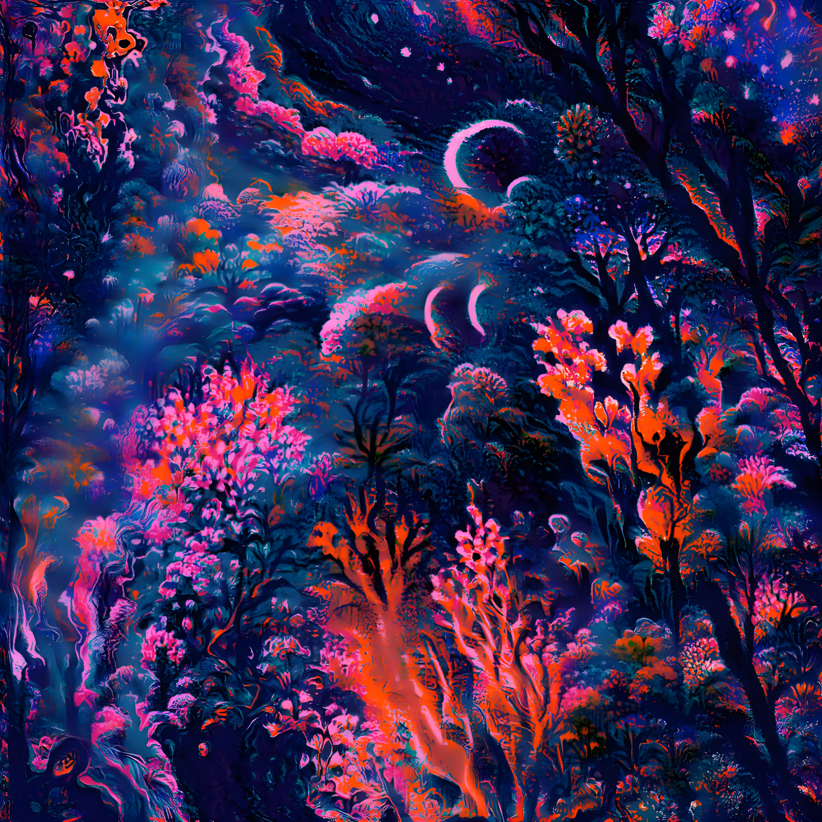 the view of sky from under the sea