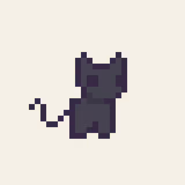 Black cat #004