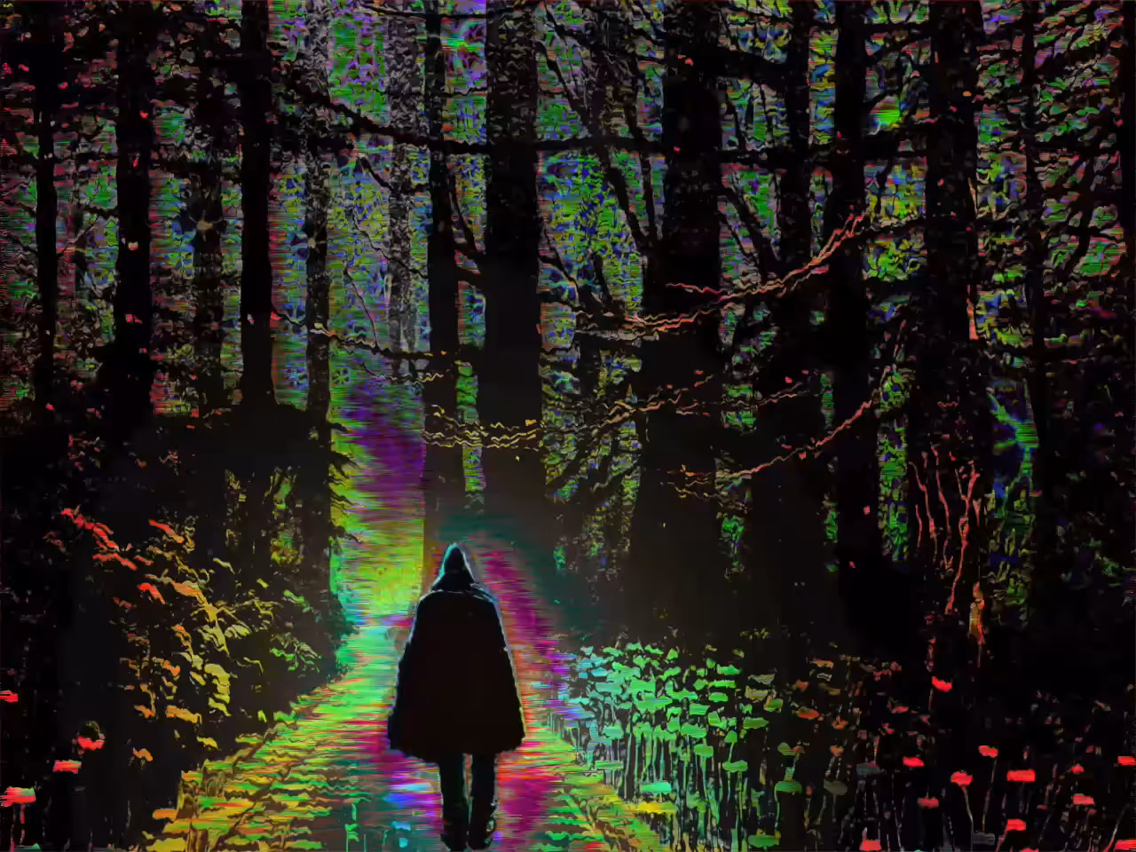 Audio/Visual: Mystical Forest Path