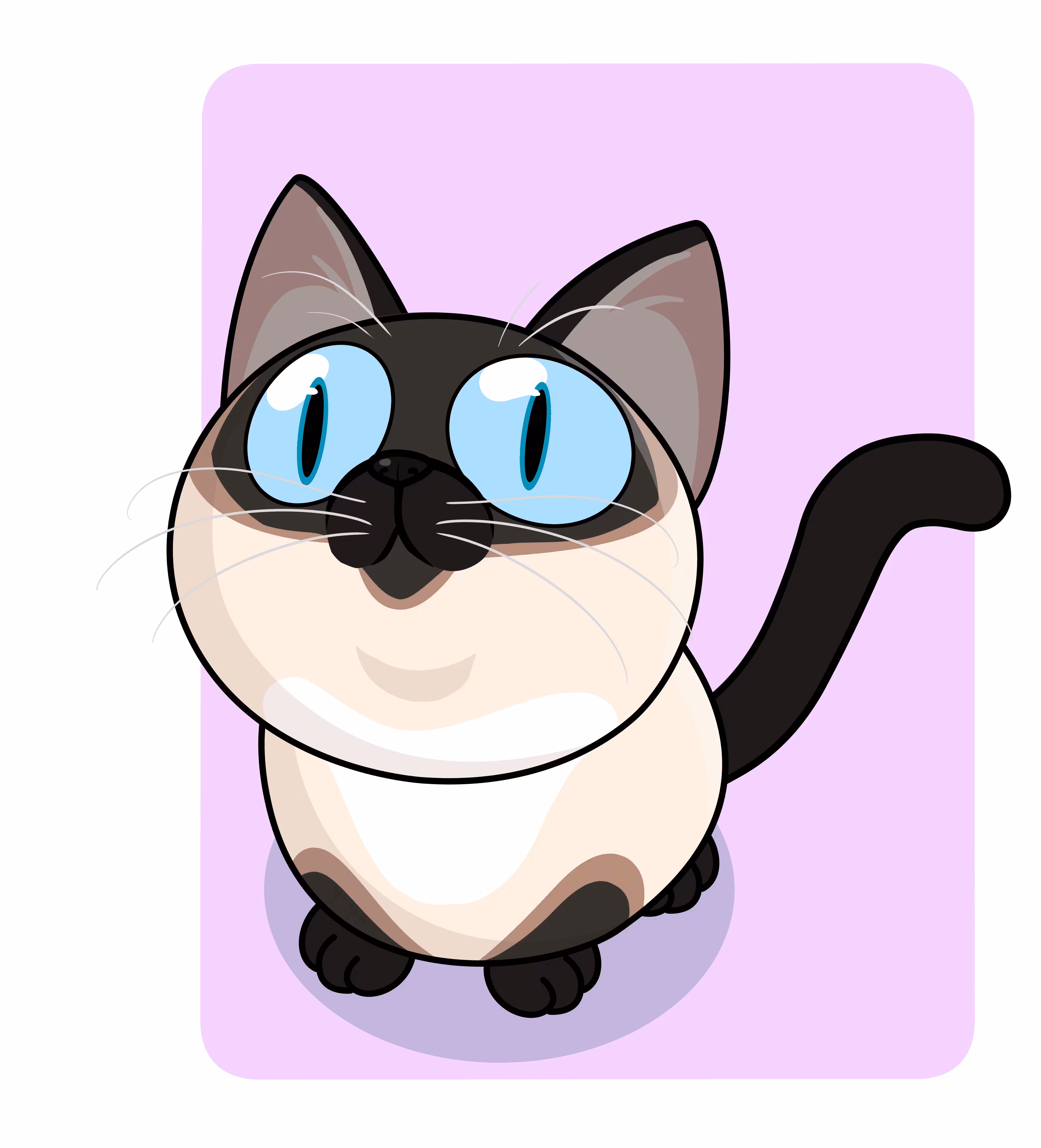 Cat Staring Galaxy #S0007