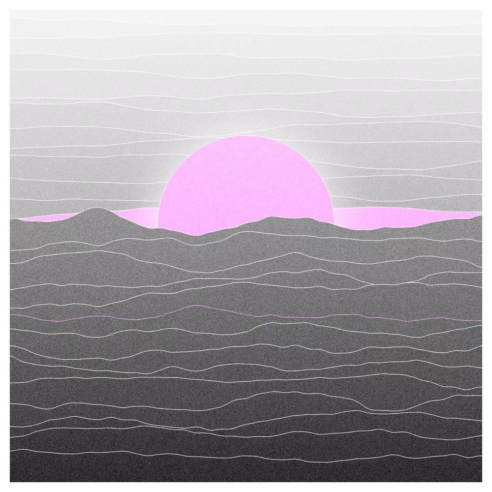 Sunset in Hashland #107