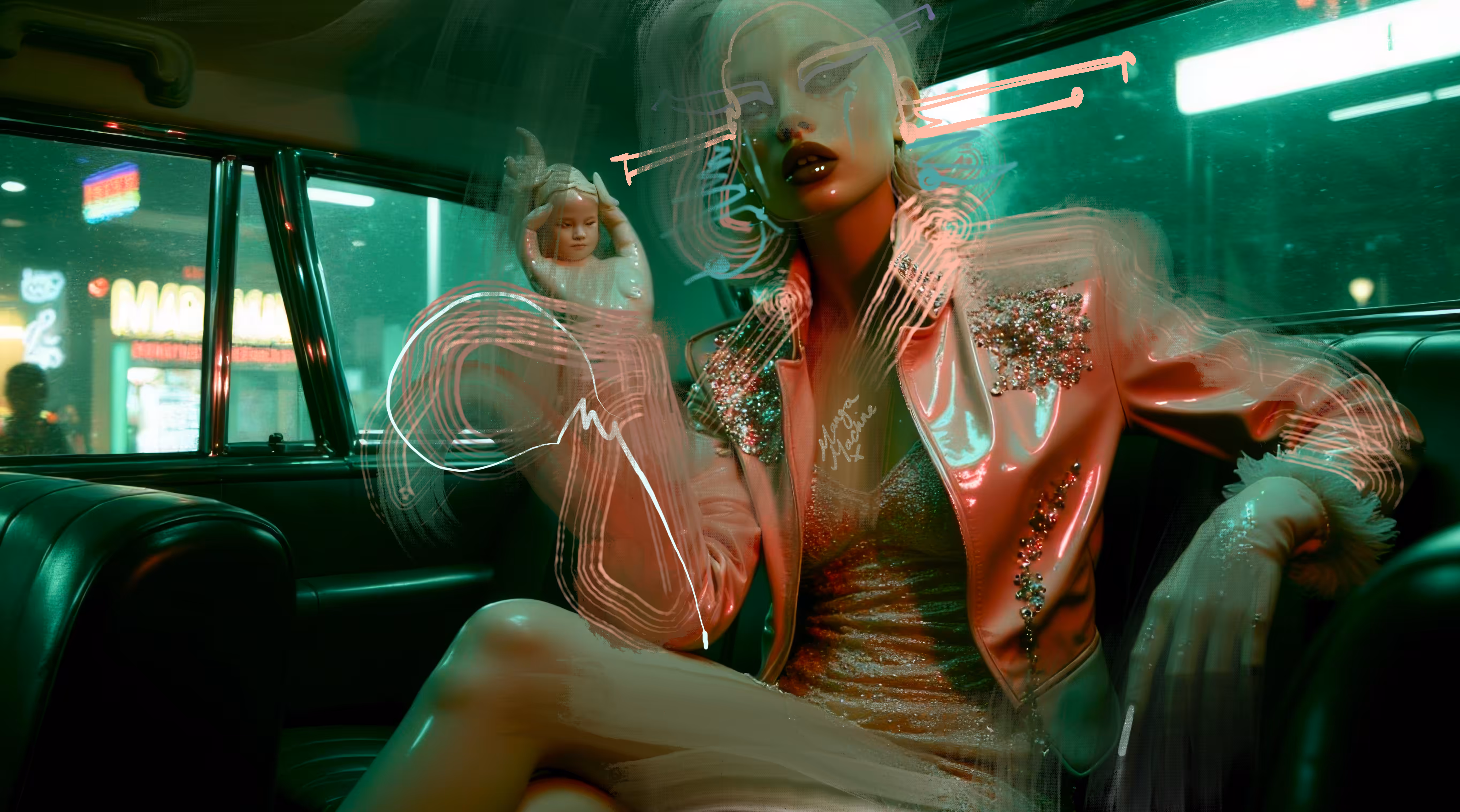 PORCELAIN ANDROID - THE MANGA MACHINE: Taxi Cherub