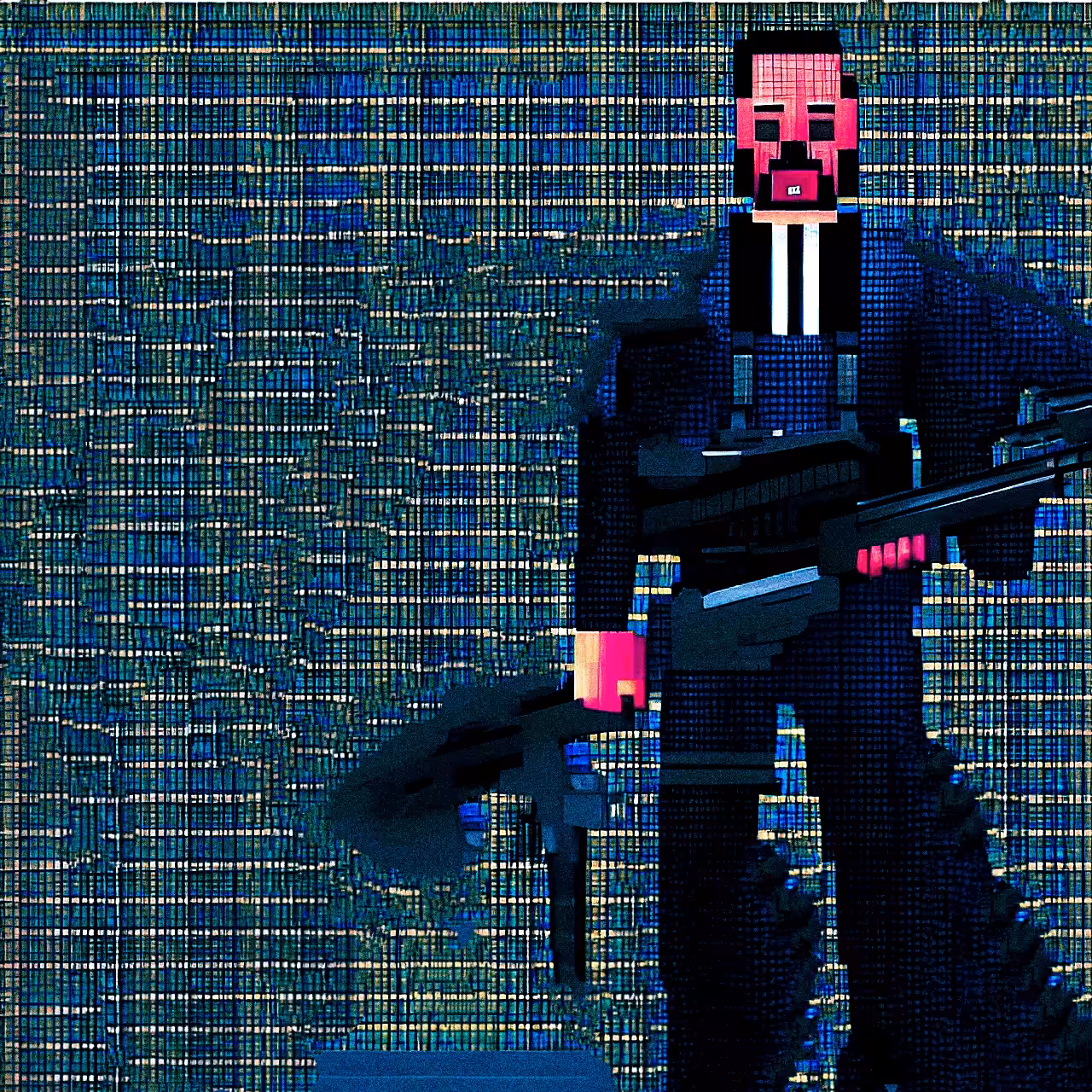 man with gun