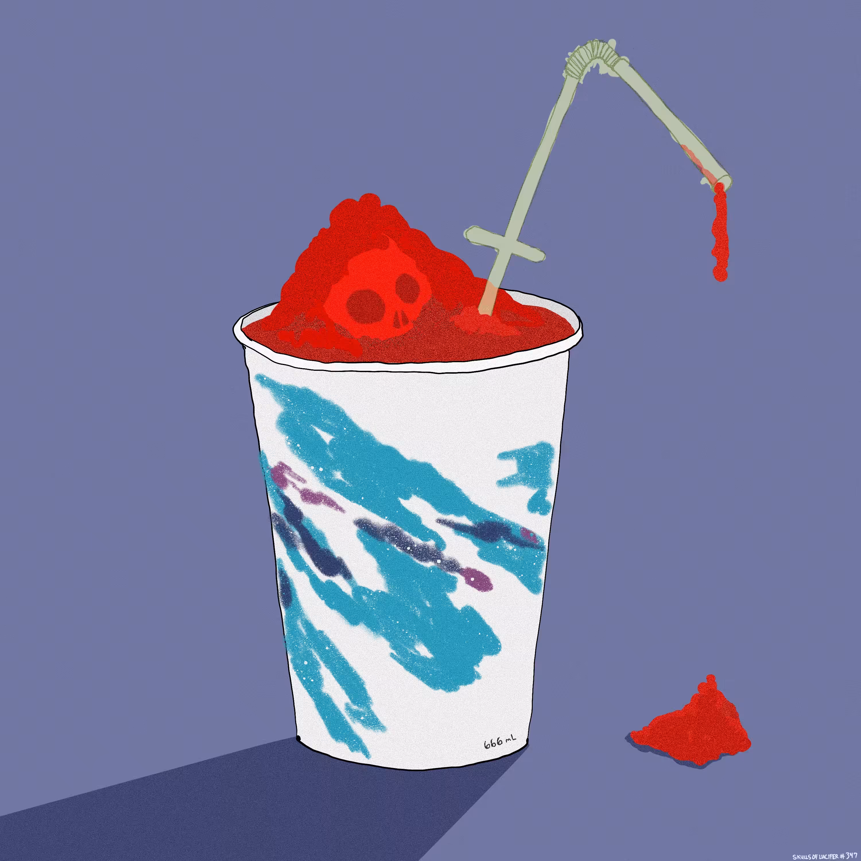 Blood of Christ Retro Slushie