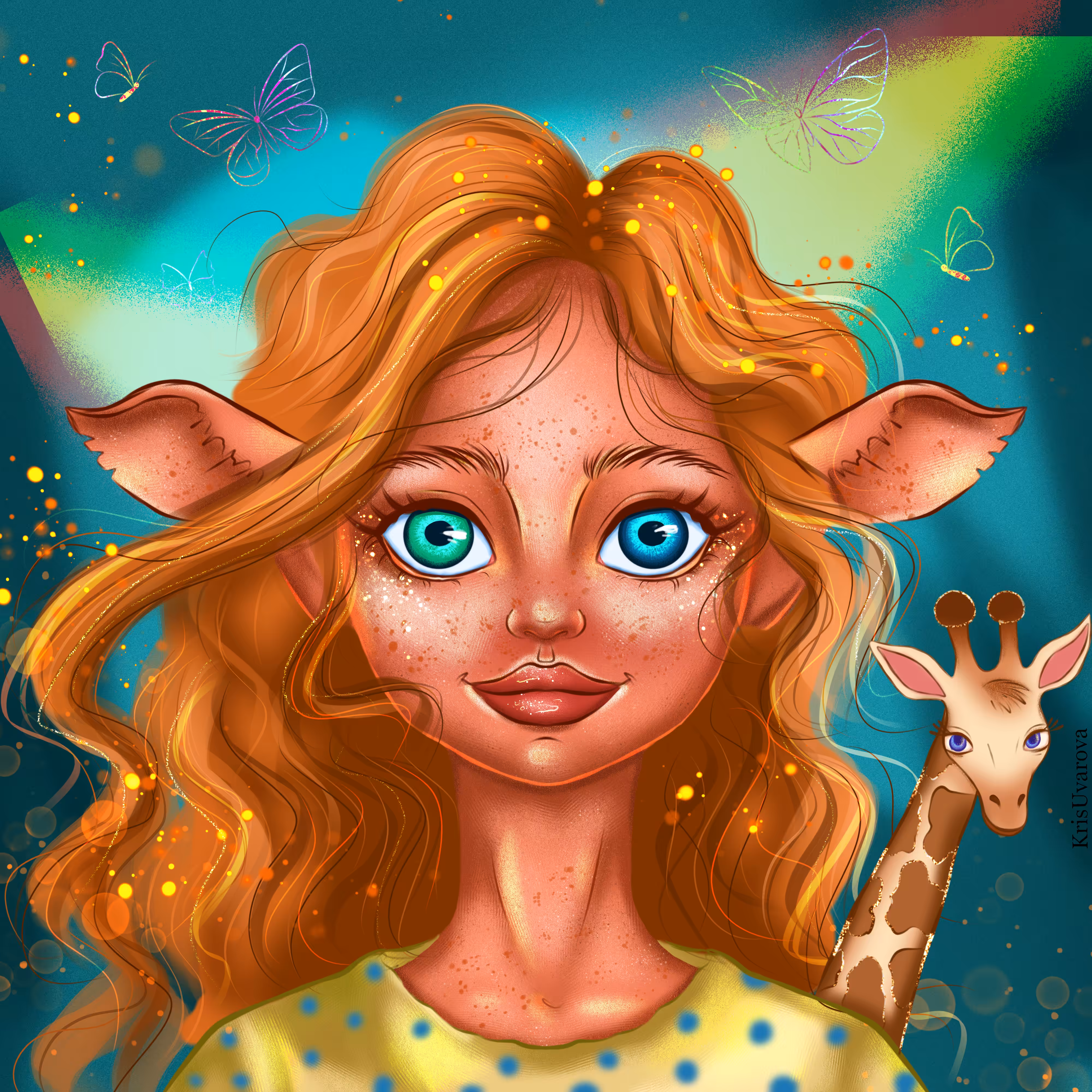 Spring Elf Girl. A force of kindness and hard work.