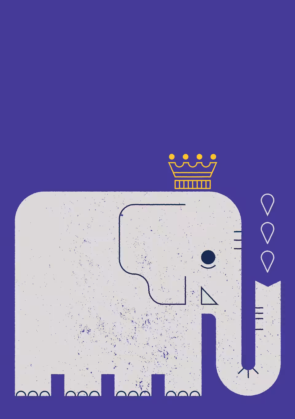 Elephant - Illustrated animals series