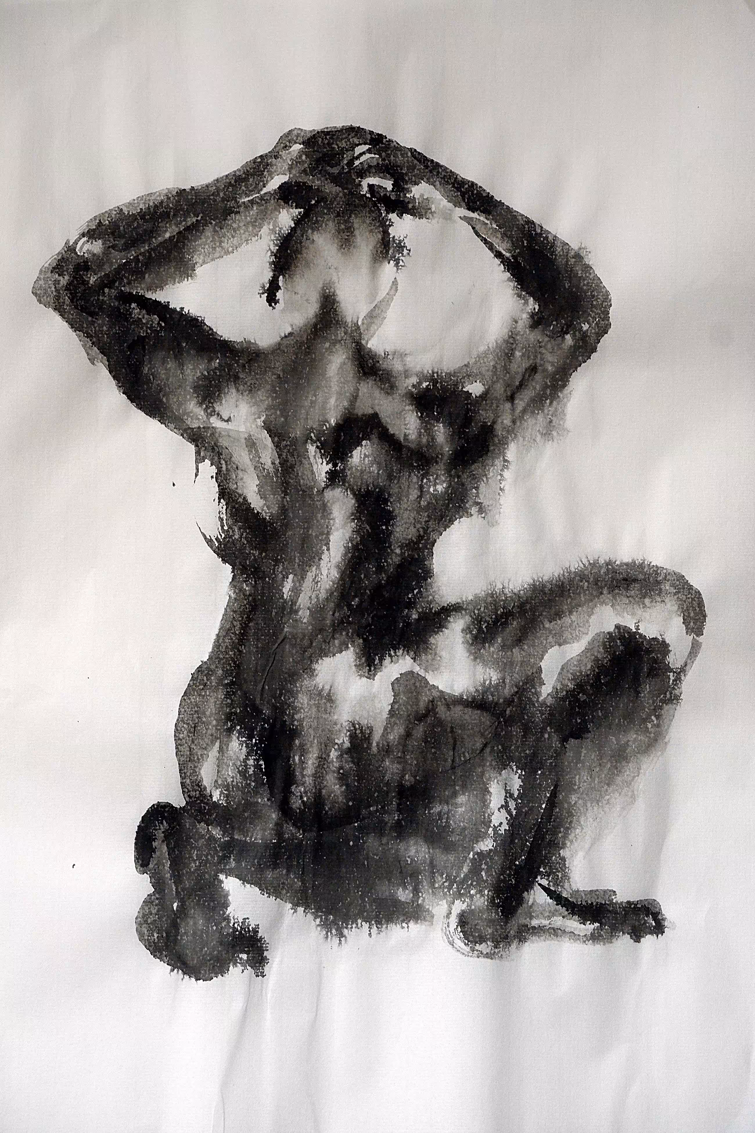 Rice and Nude (praying silhouette)